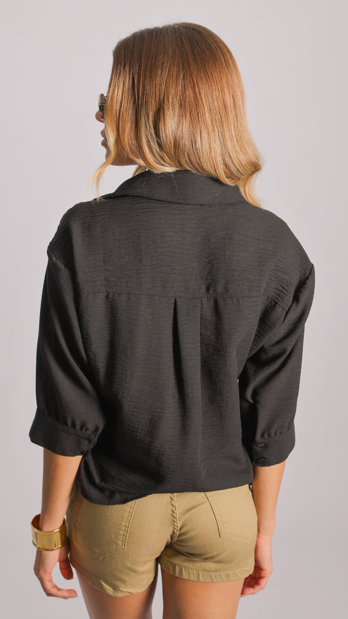 Camisa Italiana - Preta