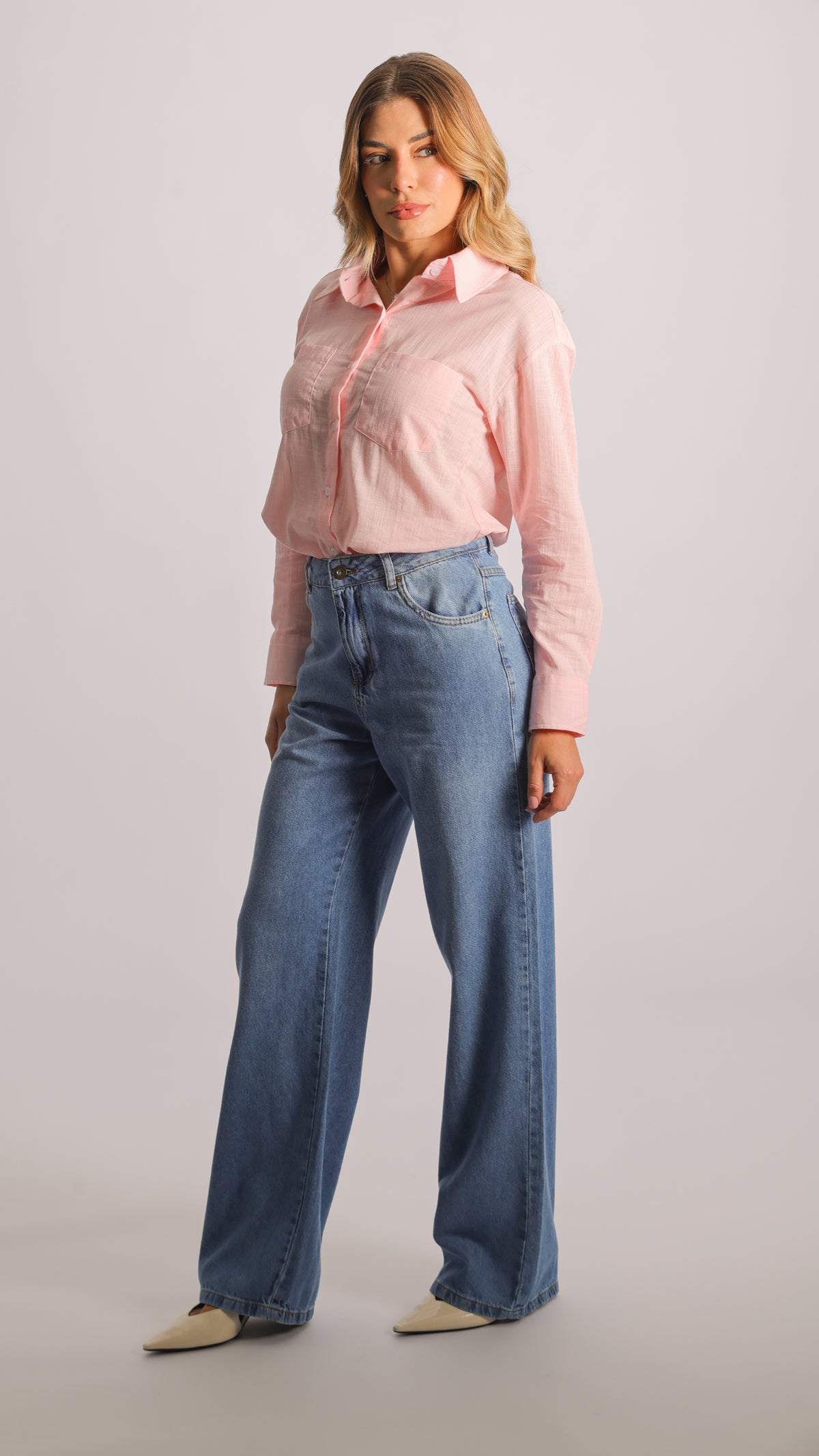 Calça Jeans Reta - Clara