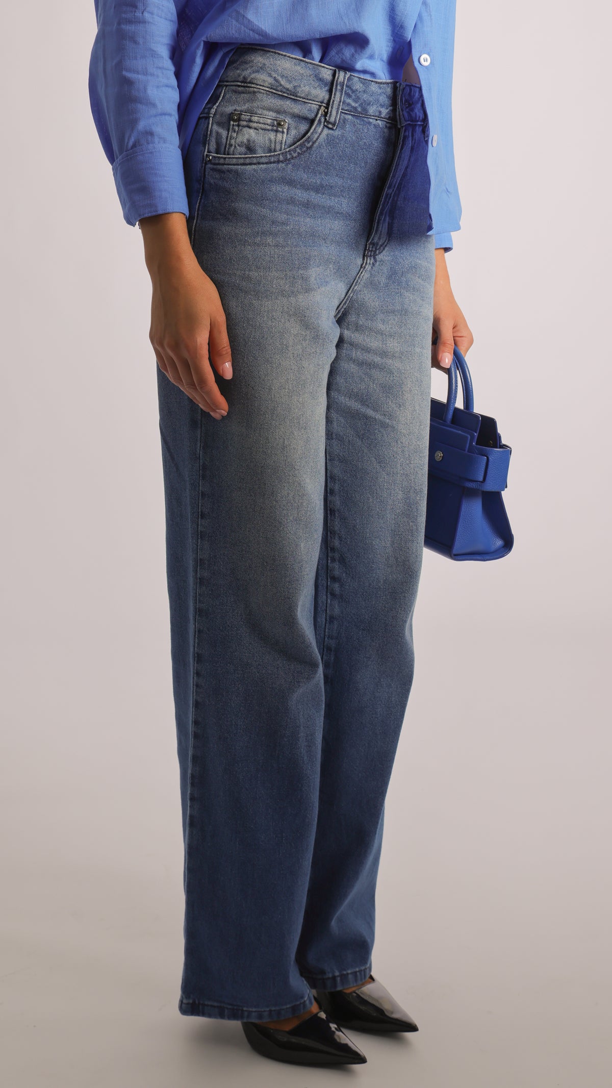 Calça Jeans Reta - Clara