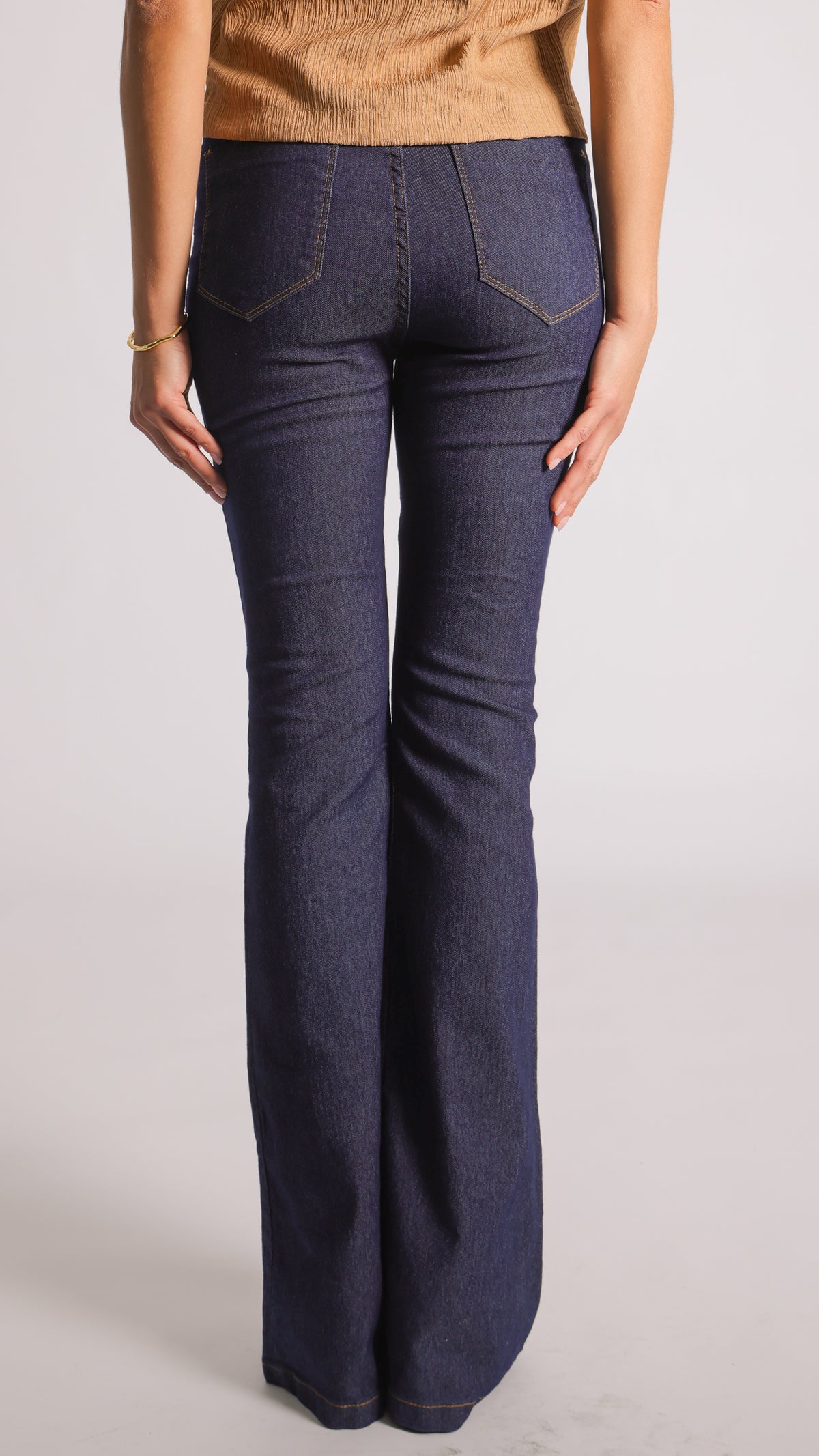 Calça Jeans Flare - Escura