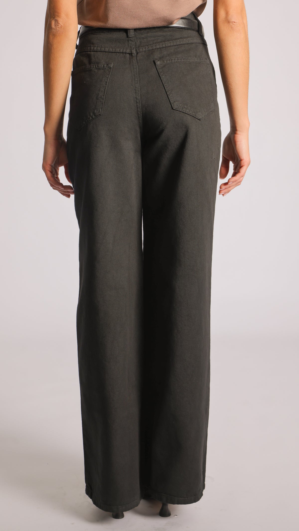 Calça Jeans Reta - Preta