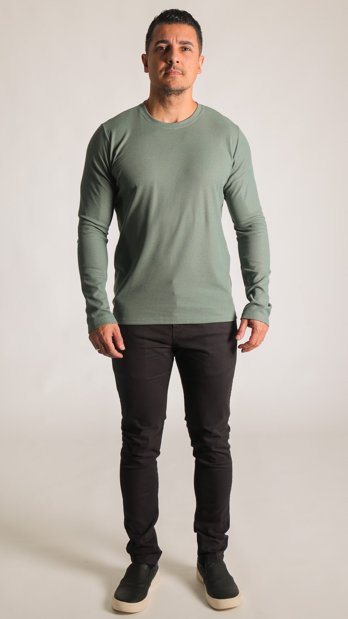 Suéter Tricô Diamond - Verde