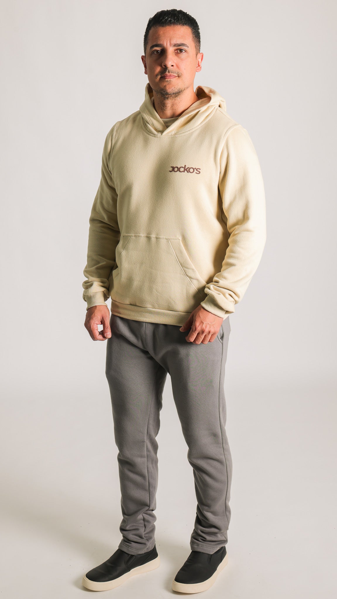 Moletom Canguru Premium Jocko's - Bege