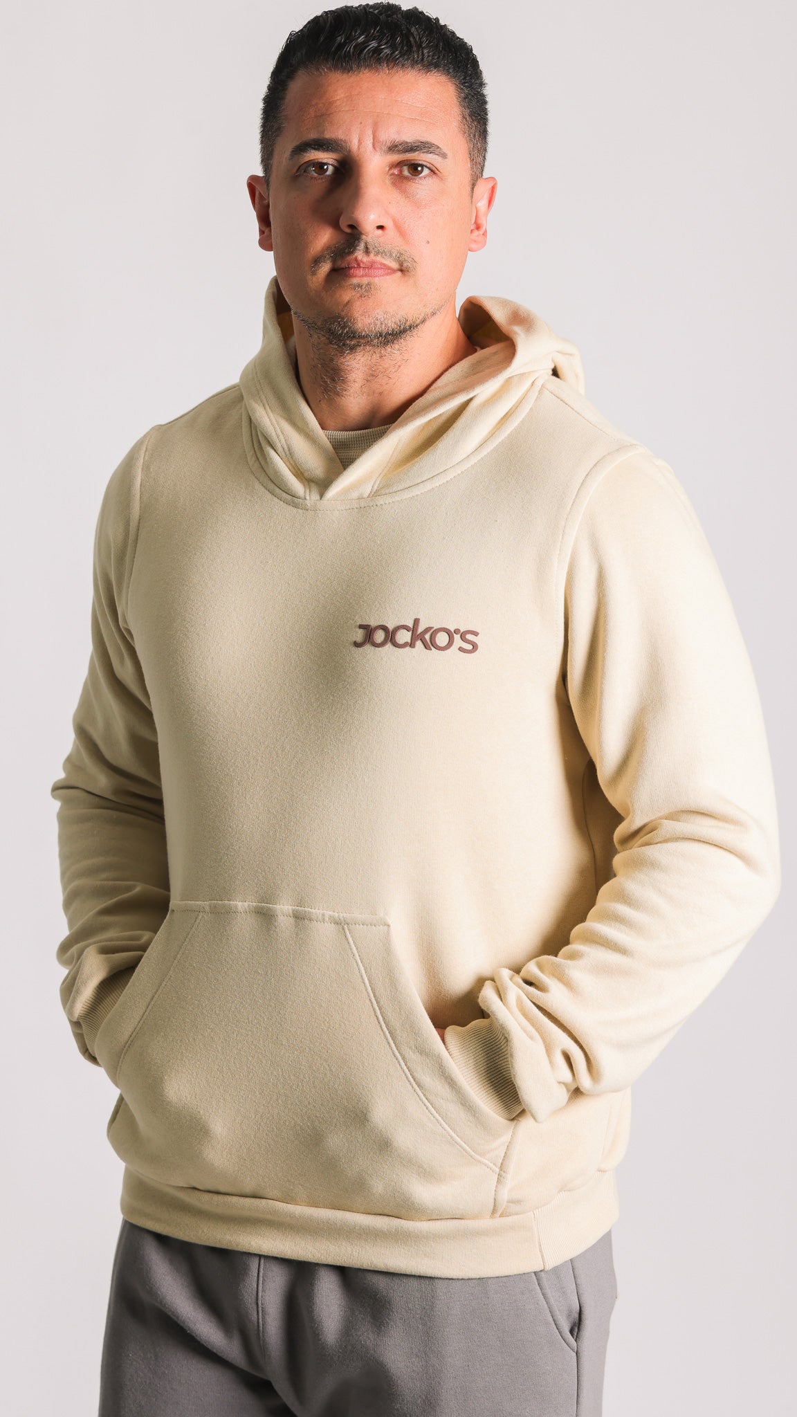 Moletom Canguru Premium Jocko's - Bege