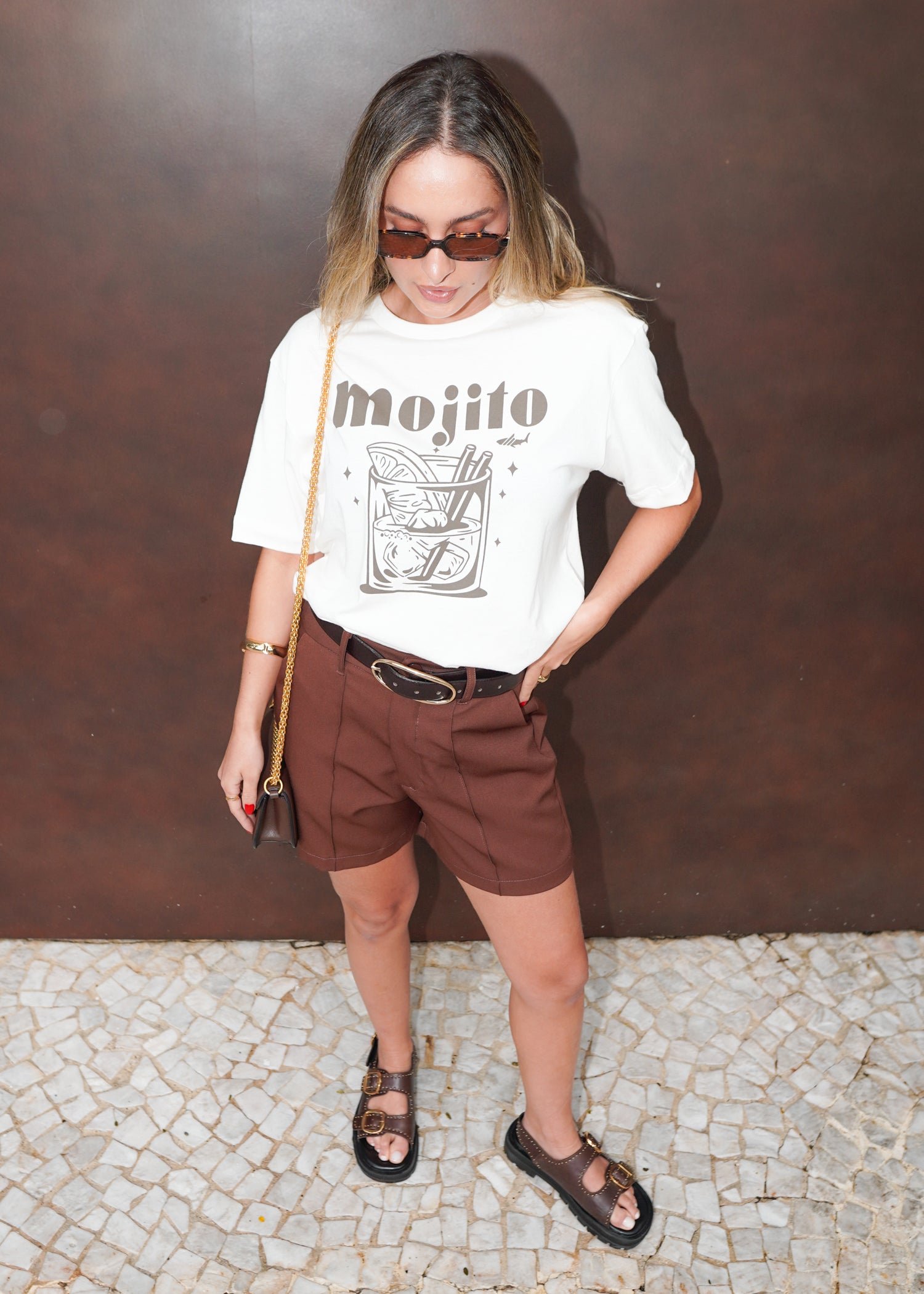 Camiseta Oversized Mojito - Off White