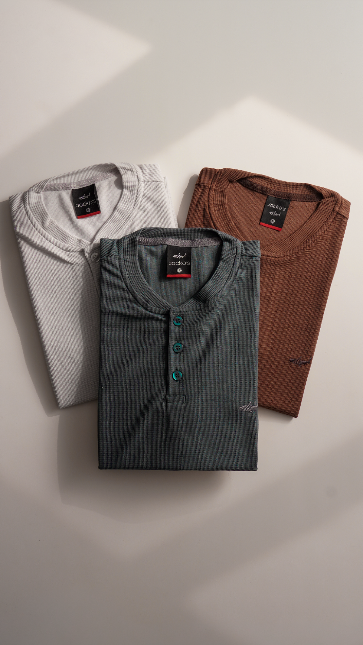 KIT - TERESINA | 3 CAMISETAS GOLA PORTUGUESA