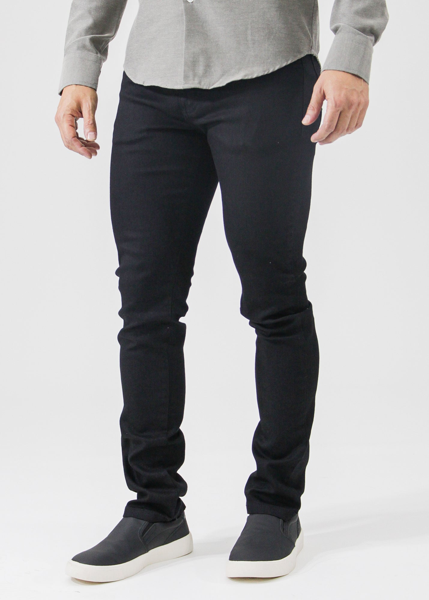 Calça Sarja Premier Plus Size - Preta