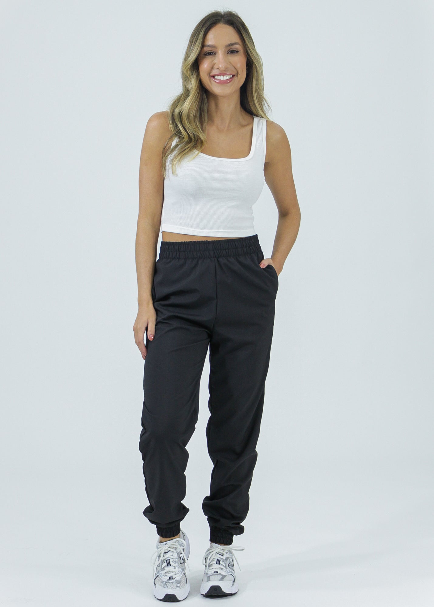 Calça Jogger Tactel - Preta