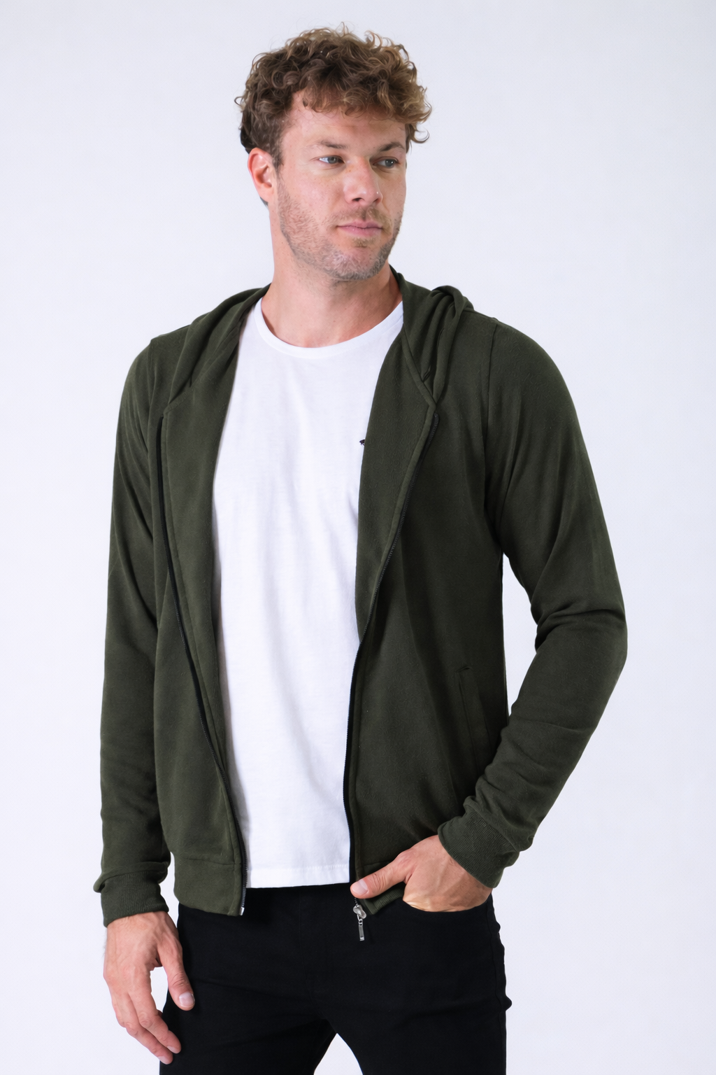 Jaqueta Tricô - Verde Militar