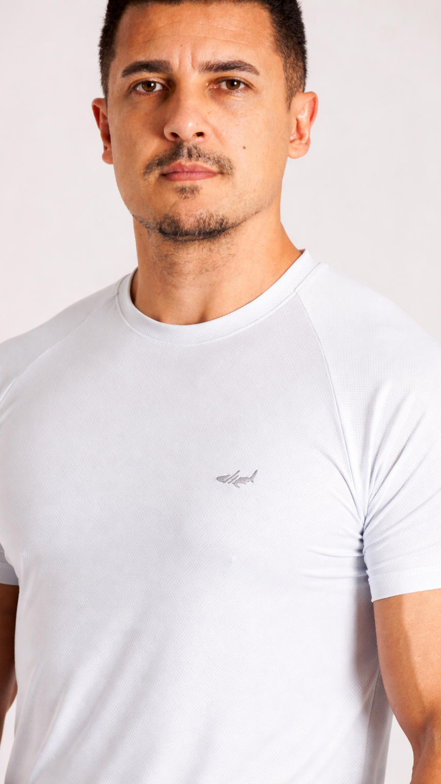 Camiseta Slim Dry Fit - Branca