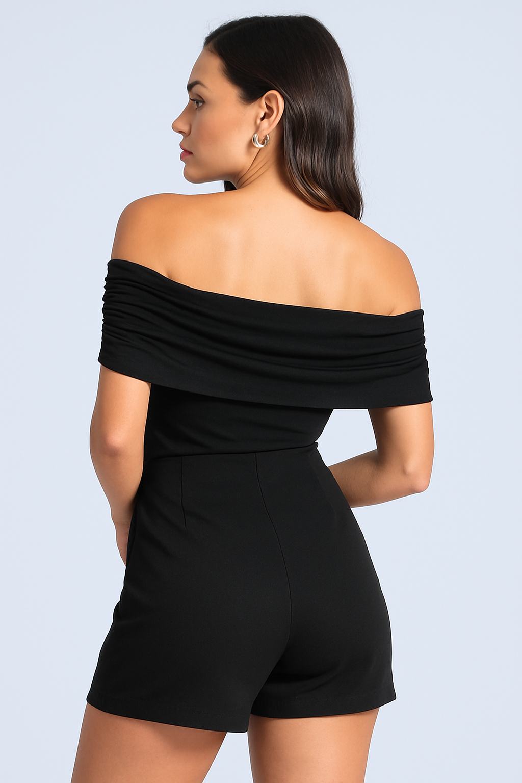 Blusa Ombro a Ombro - Preta