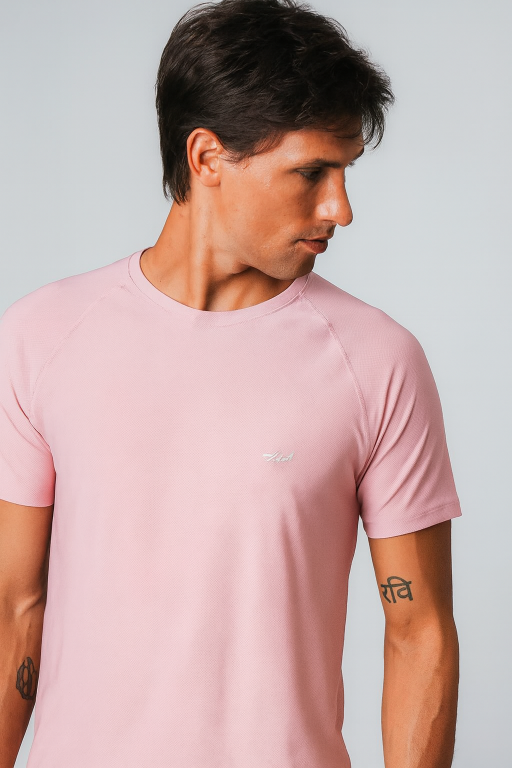 Camiseta Slim Dry Fit - Rosa