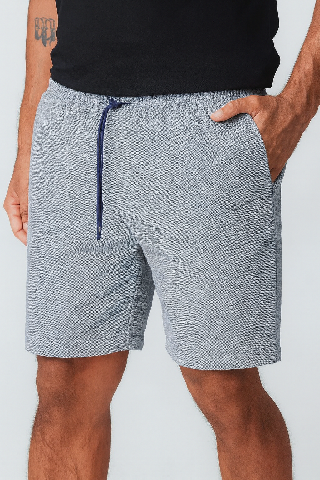 Bermuda Flamê Bolso Faca - Azul