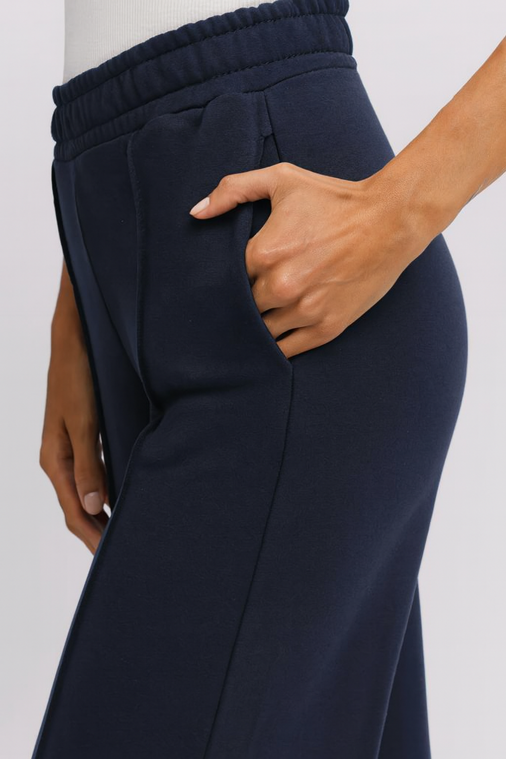 Calça Moletinho Premium - Azul Marinho