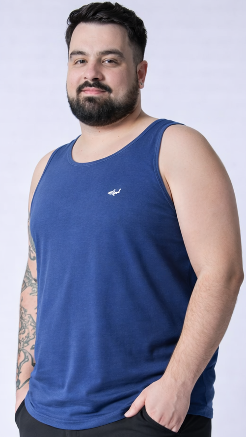 Regata Básica - Azul Marinho