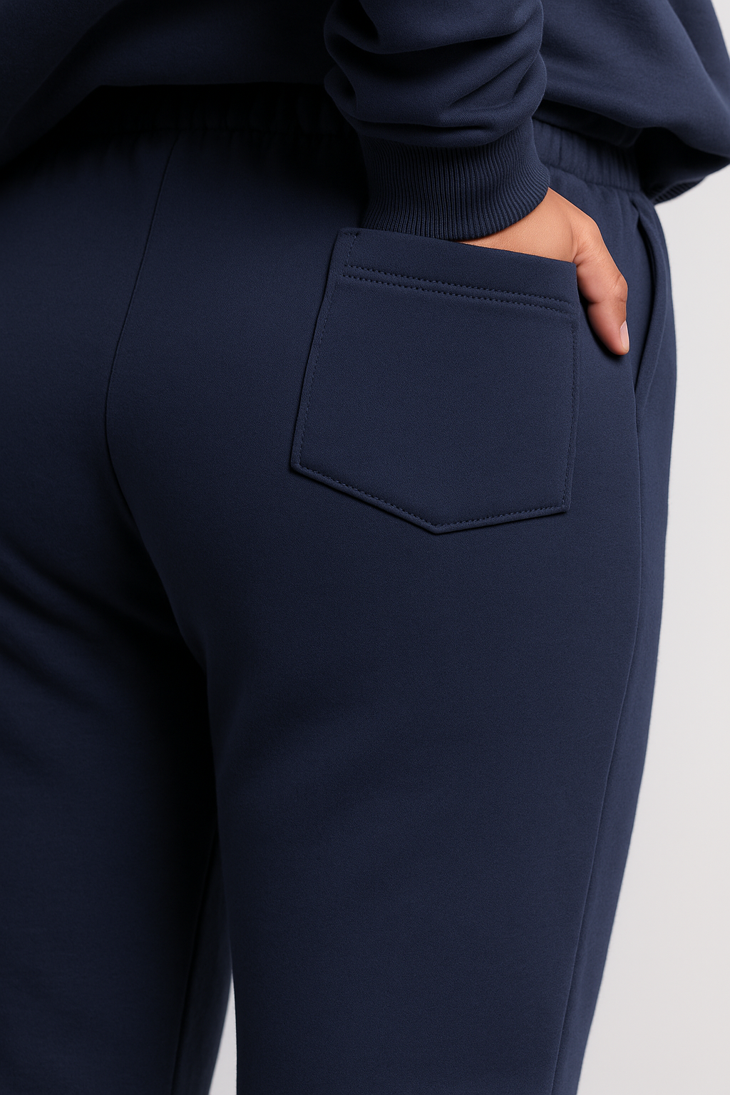 Calça Moletom Premium - Azul Marinho