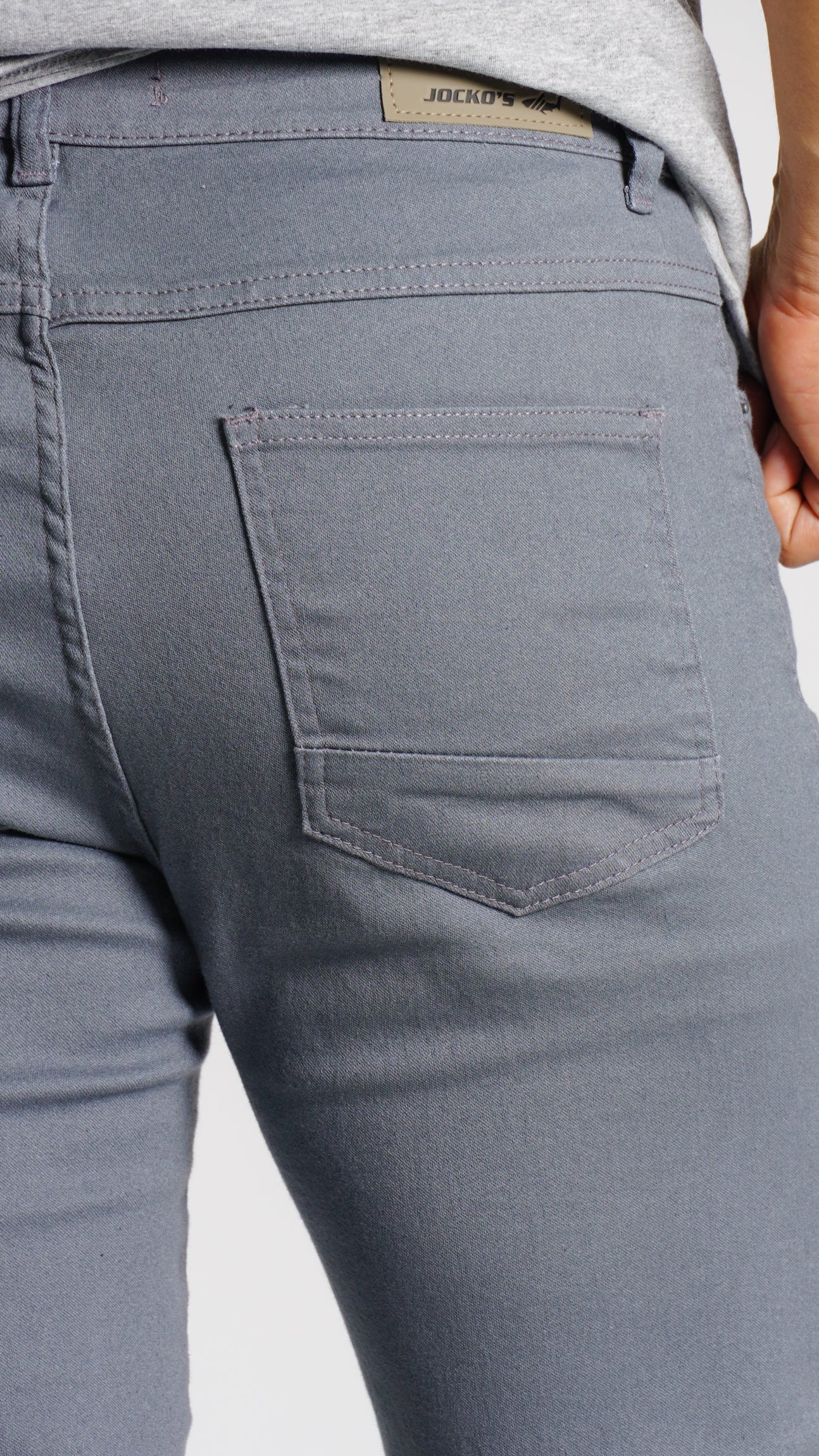 Calça Jeans - Cinza