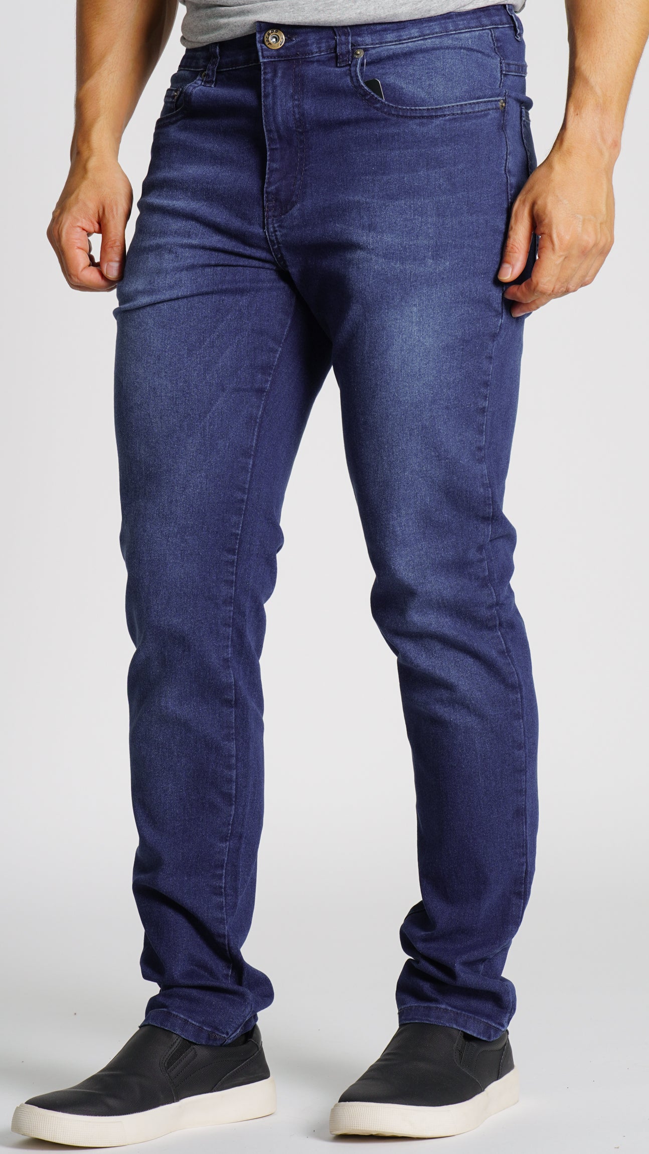 Calça Jeans - Escura Linha Azul