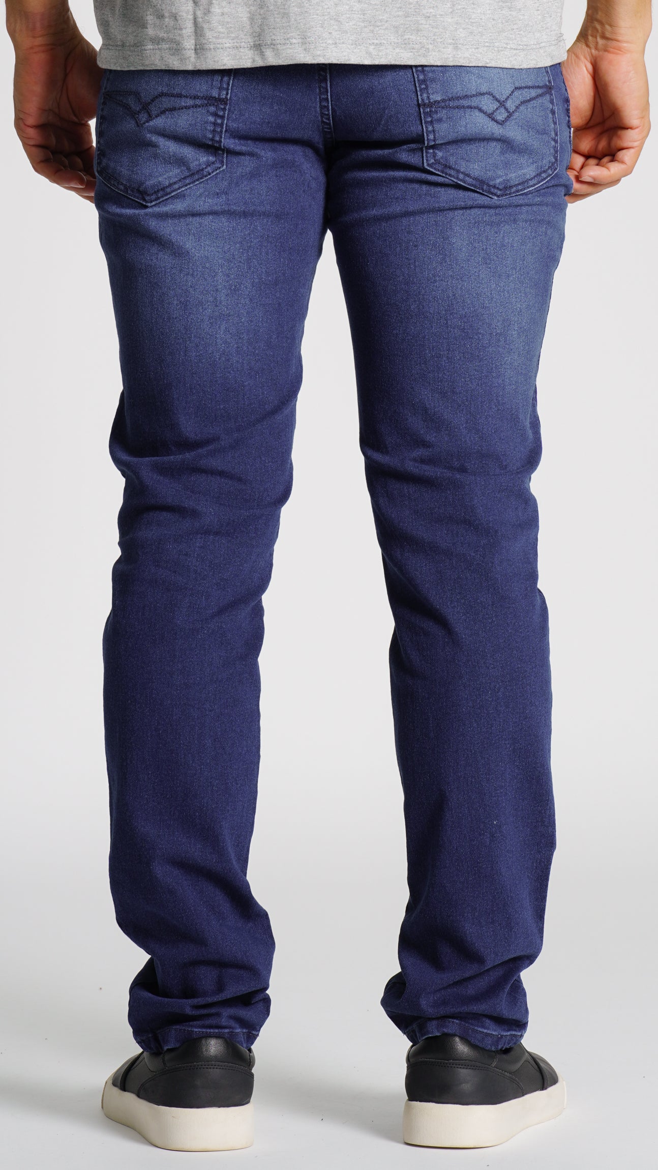 Calça Jeans - Escura Linha Azul