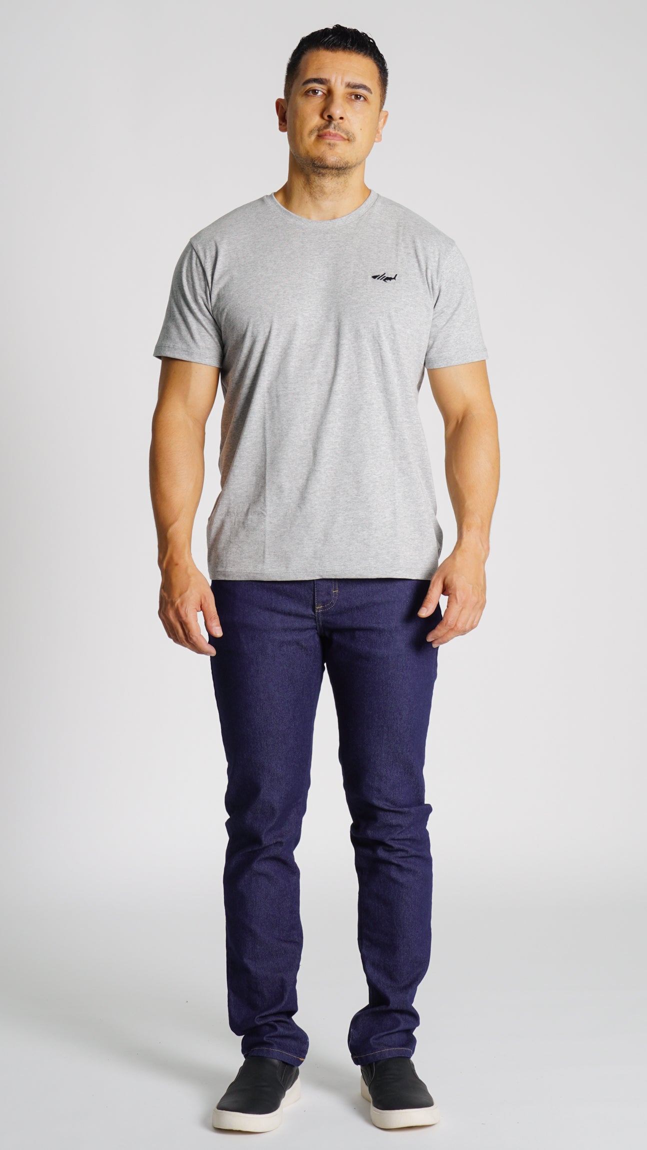 Calça Jeans - Escura Linha Caramelo