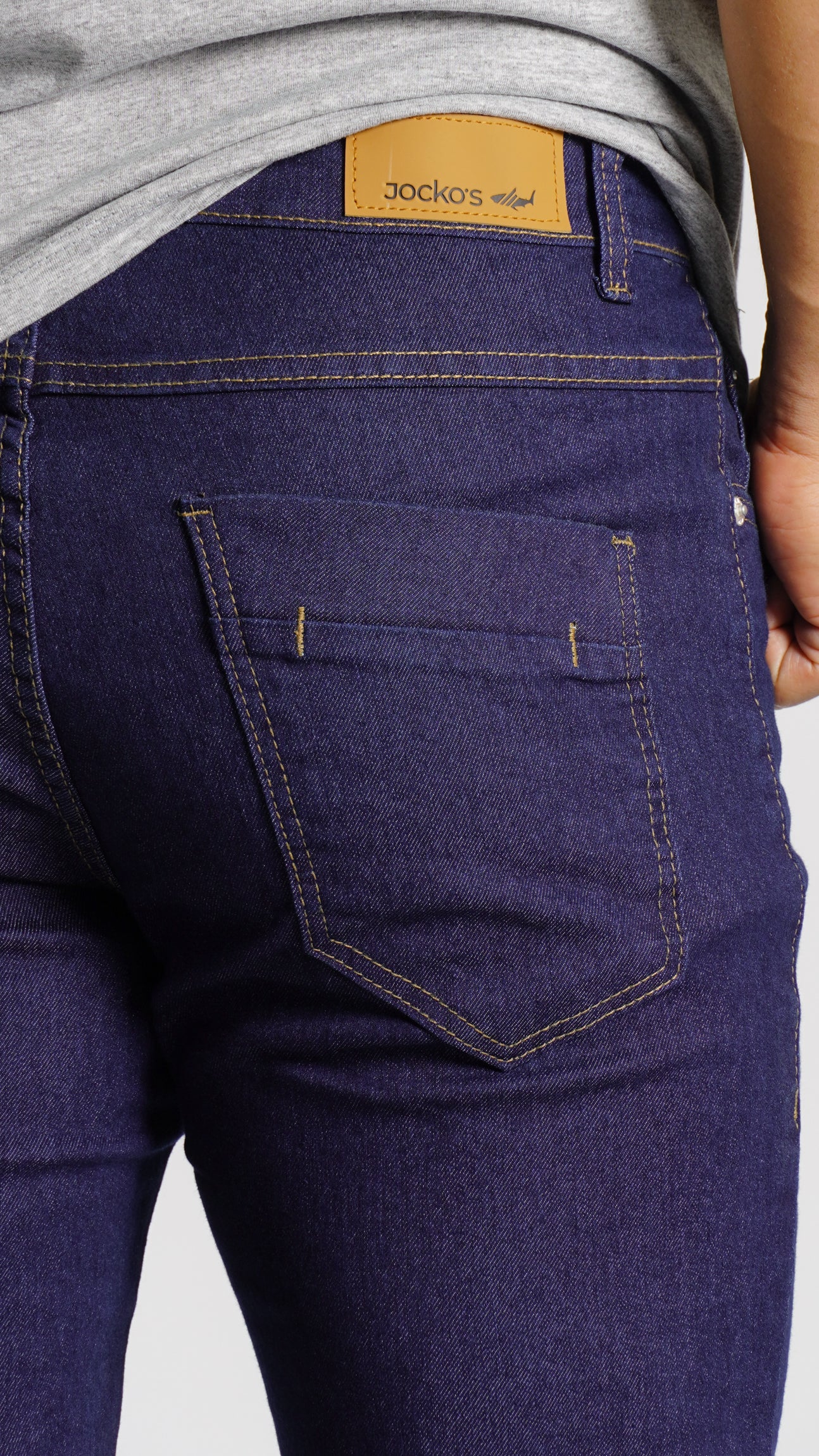 Calça Jeans - Escura Linha Caramelo