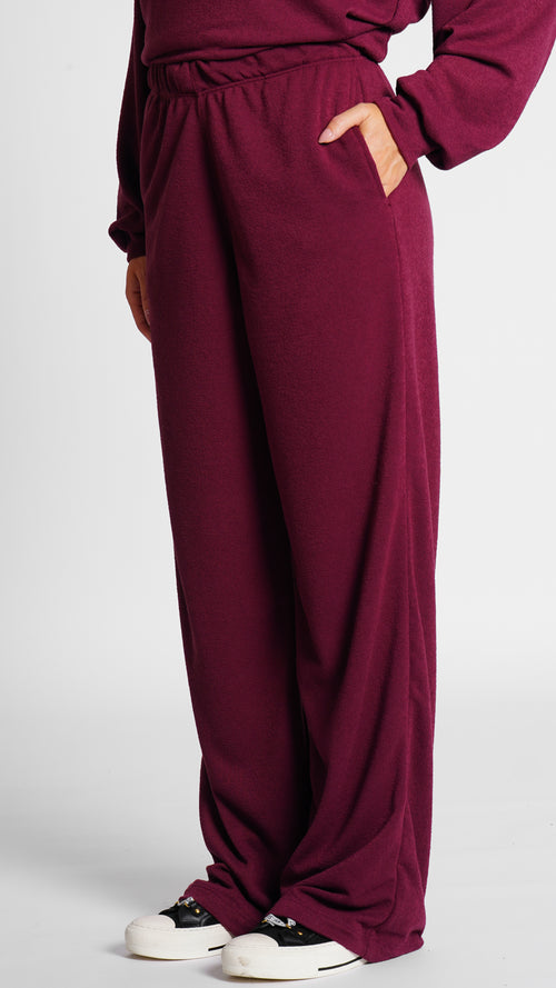 Calça Crepe Milão - Bordô