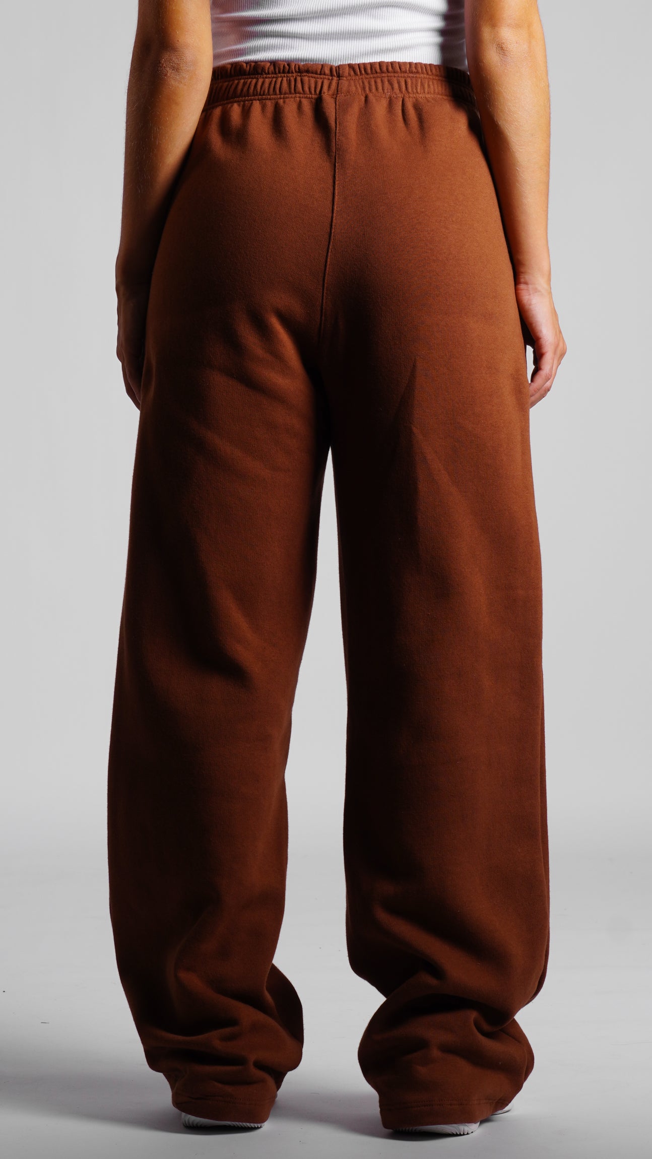 Calça Moletom Reta Premium - Marrom