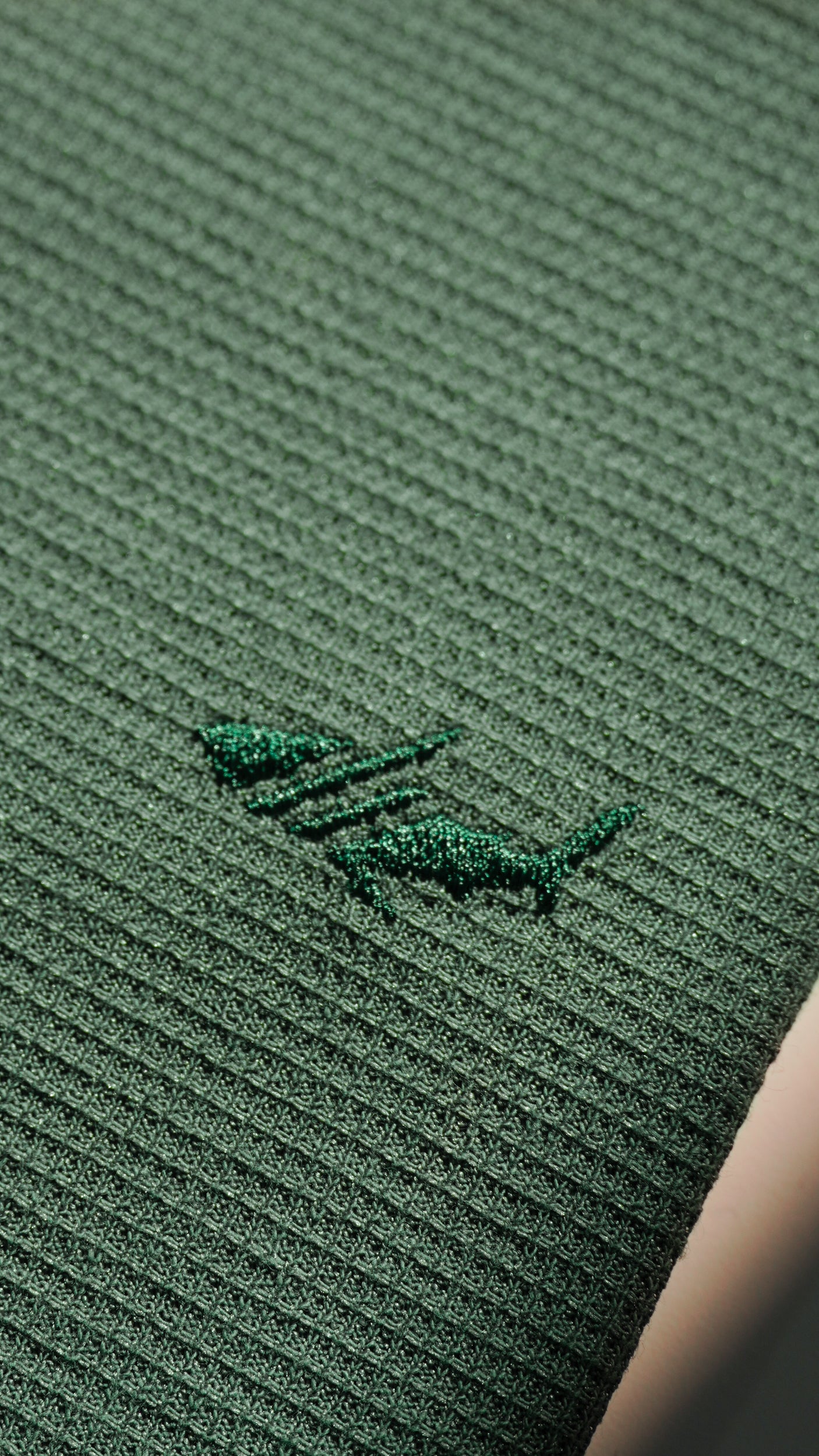 Camisa Polo Jacquard Tricô - Verde