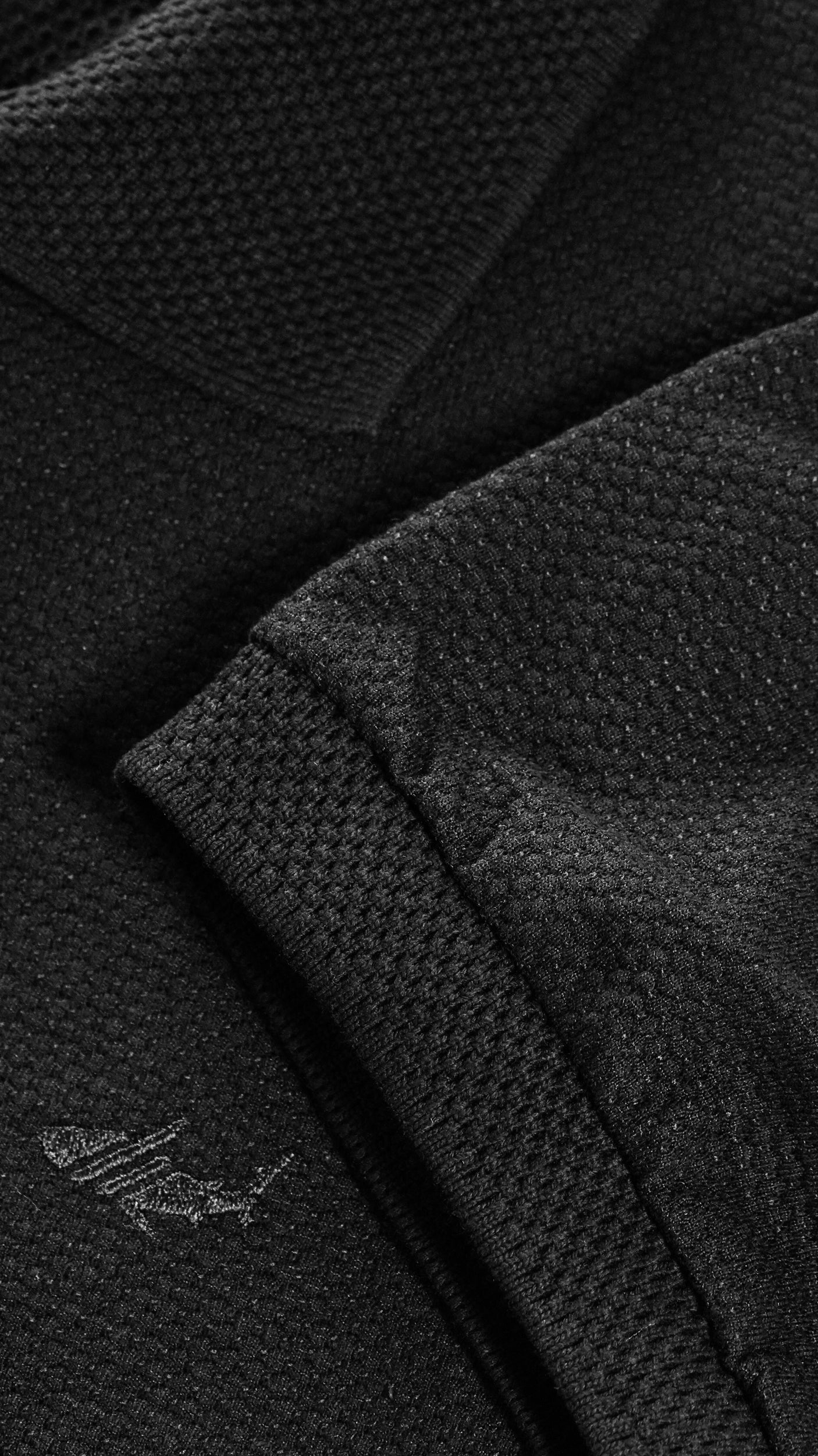 Camisa Polo Jacquard Colmeia - Preta