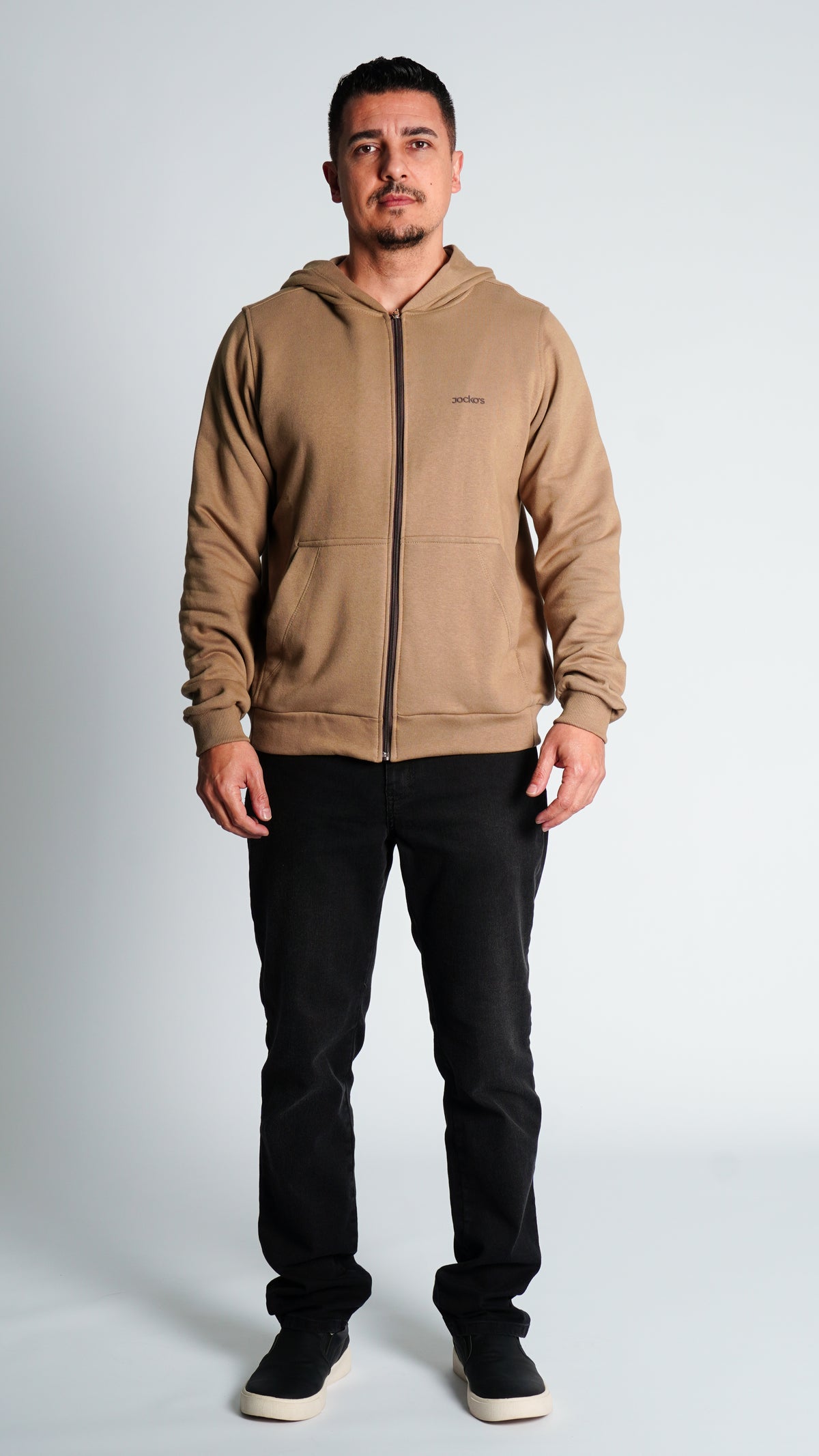 Jaqueta Moletom Premium - Caqui