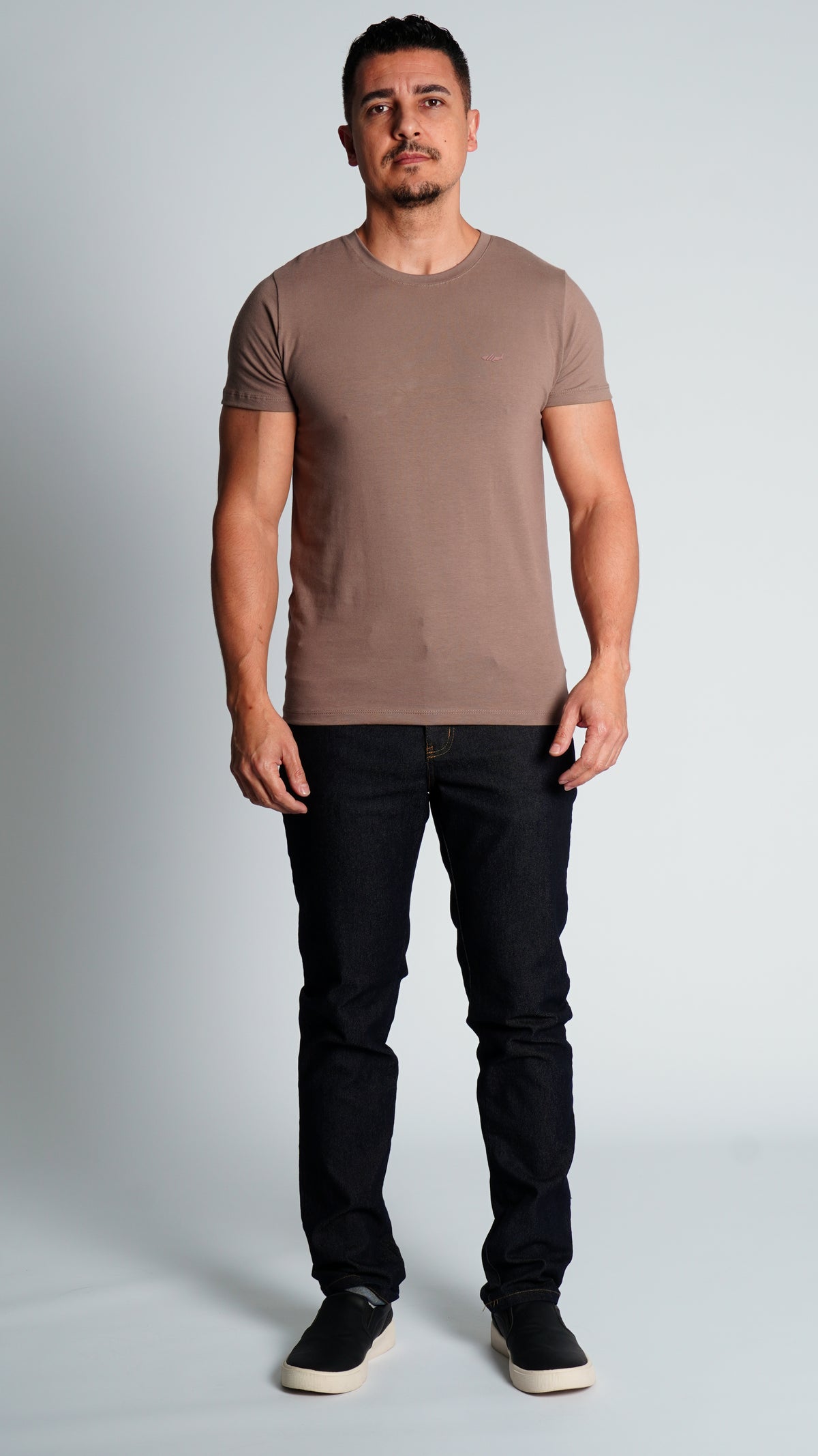 Calça Jeans - Escura Linha Caramelo
