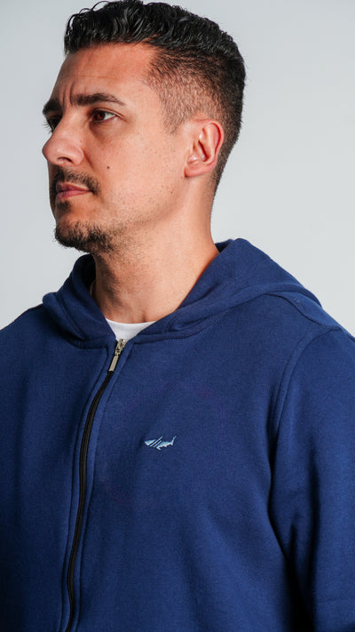 Jaqueta Moletom Premium - Azul