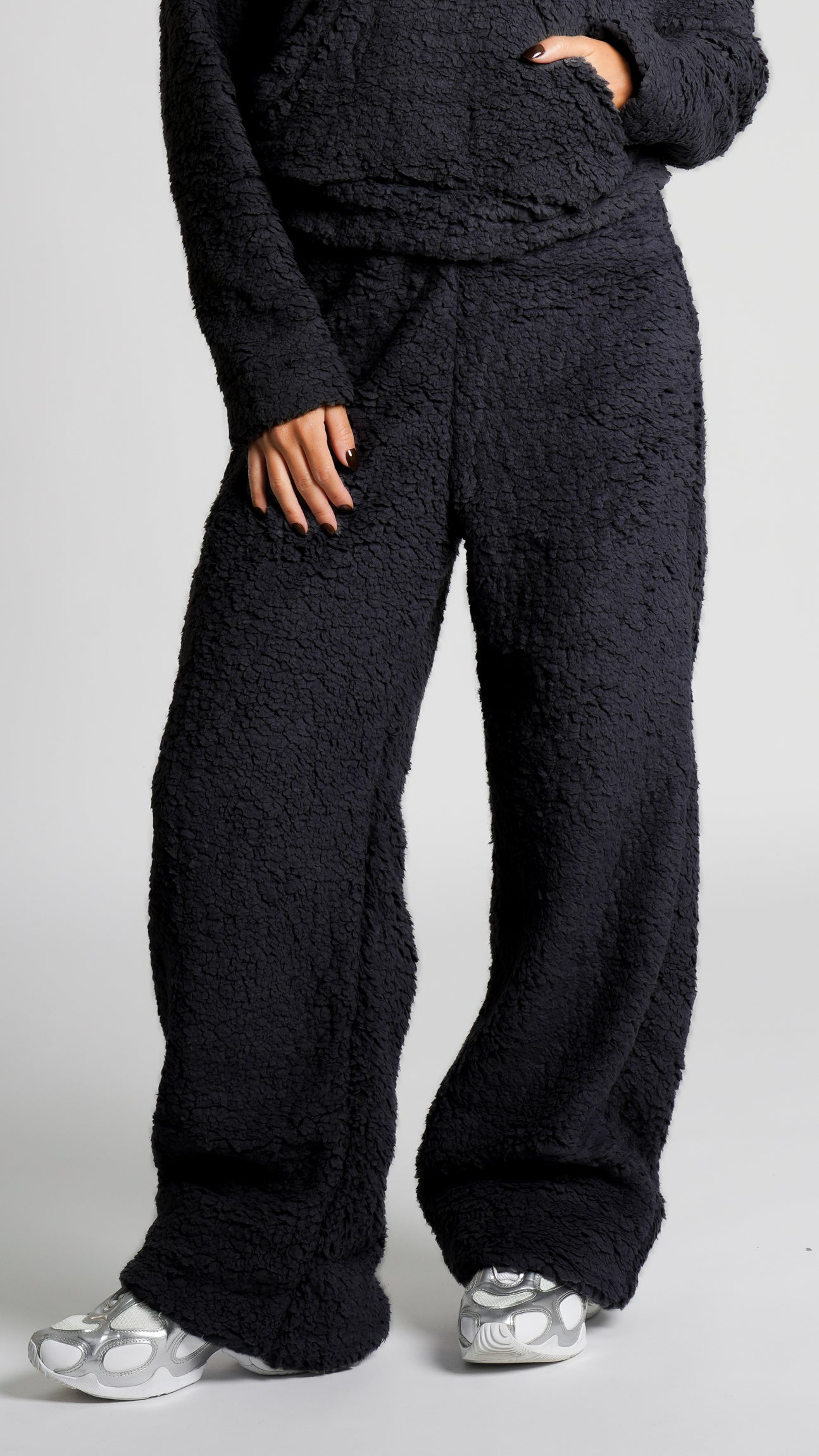 Calça Sherpa Reta - Preta