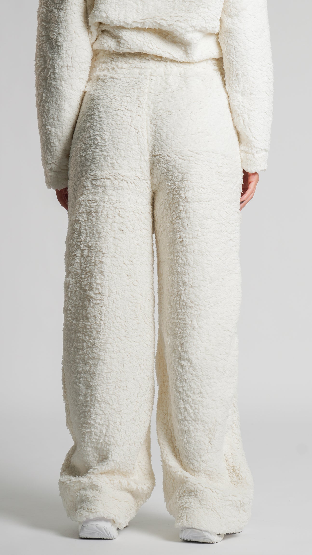 Calça Sherpa Reta - Off White