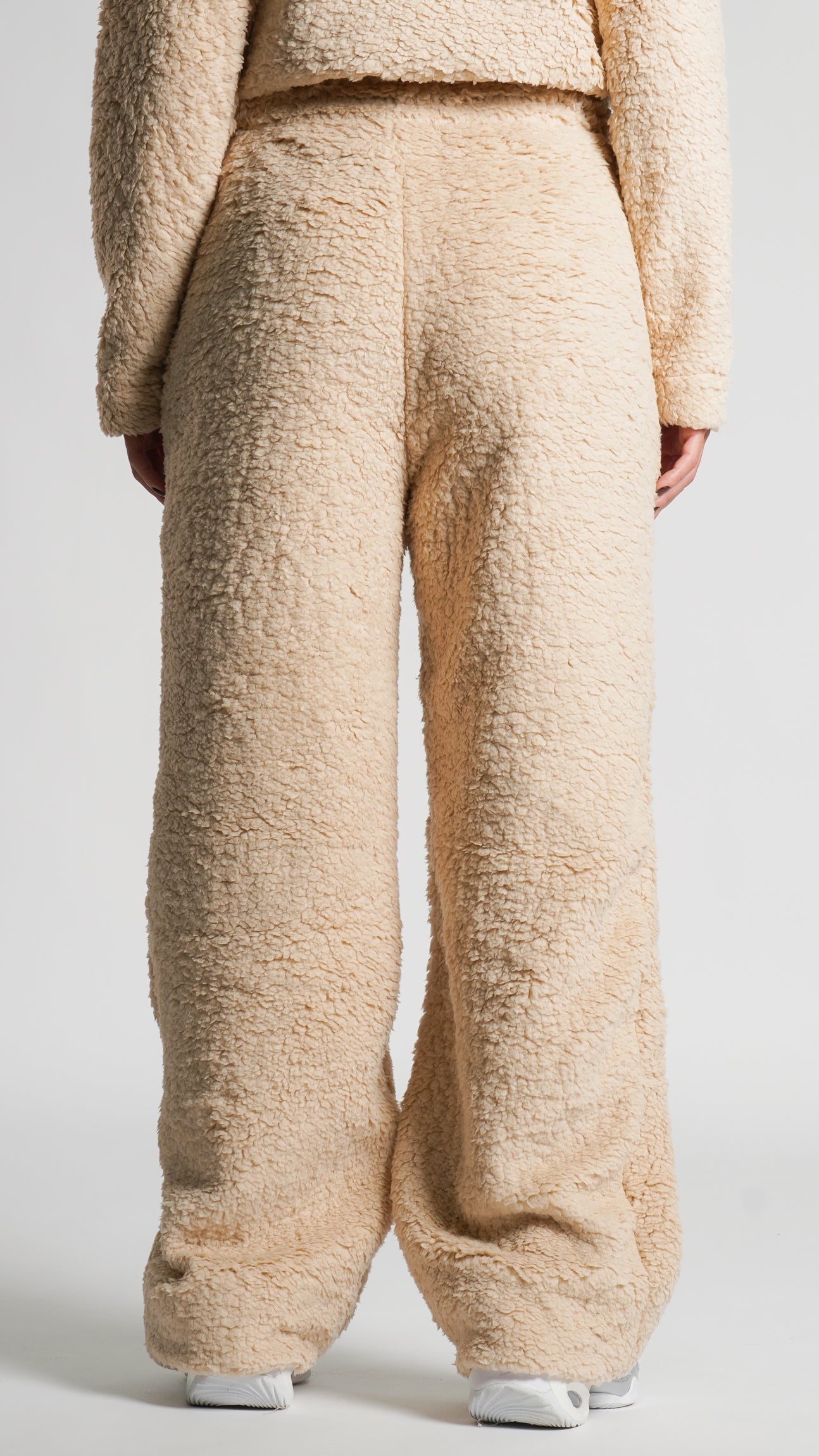 Conjunto Sherpa Zíper - Bege
