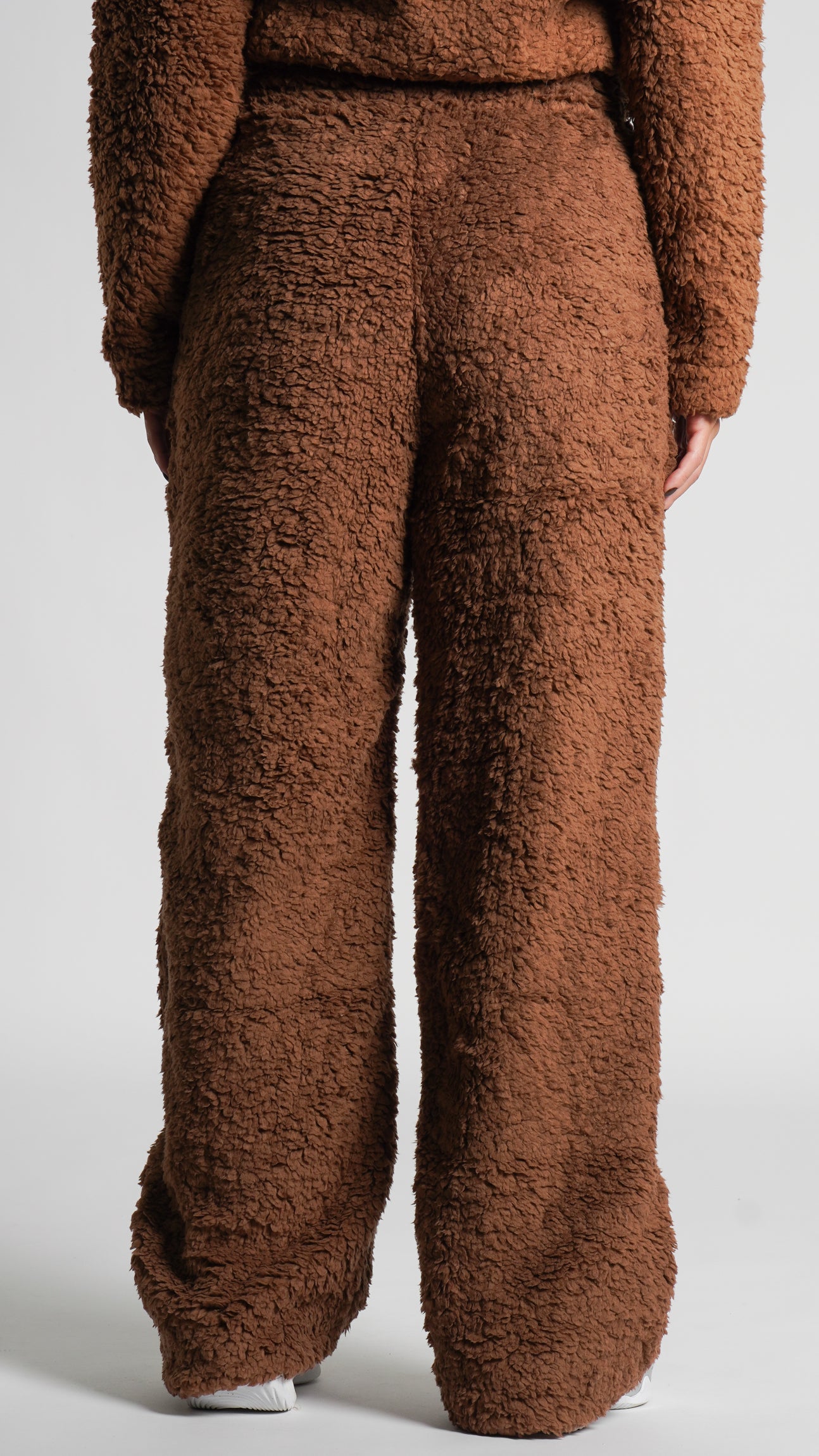 Calça Sherpa Reta - Marrom
