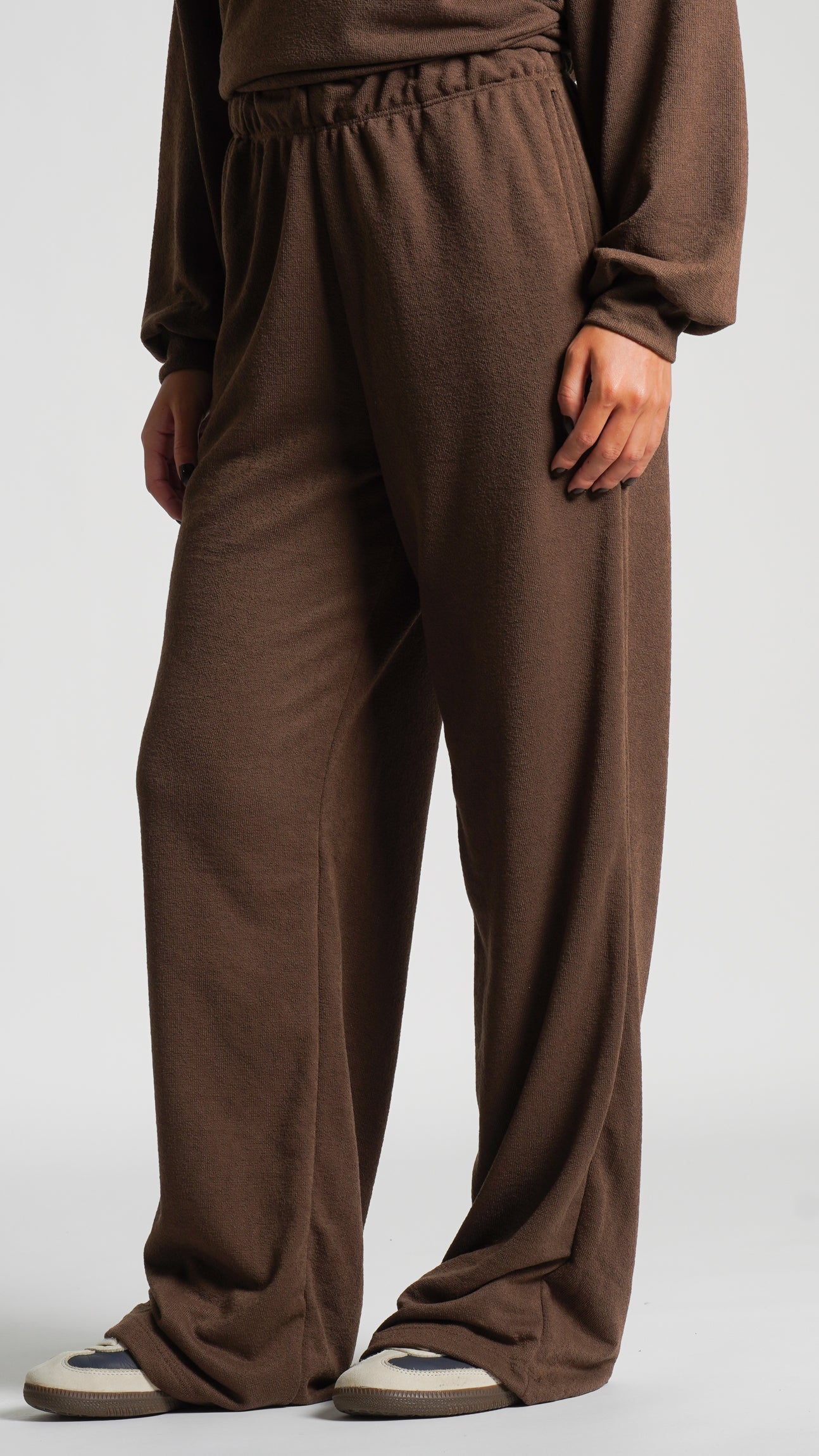 Conjunto Crepe Milão - Marrom