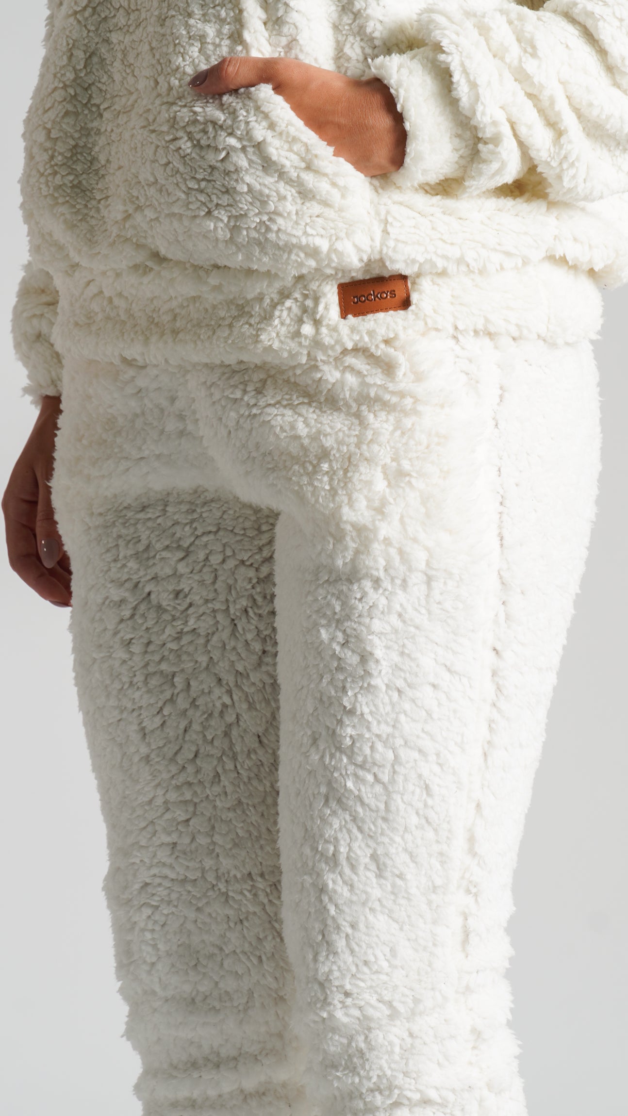Calça Sherpa - Off White