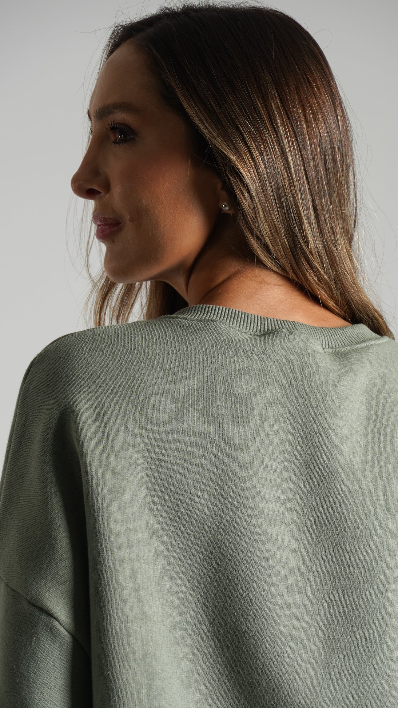 Moletom Cropped Premium - Verde