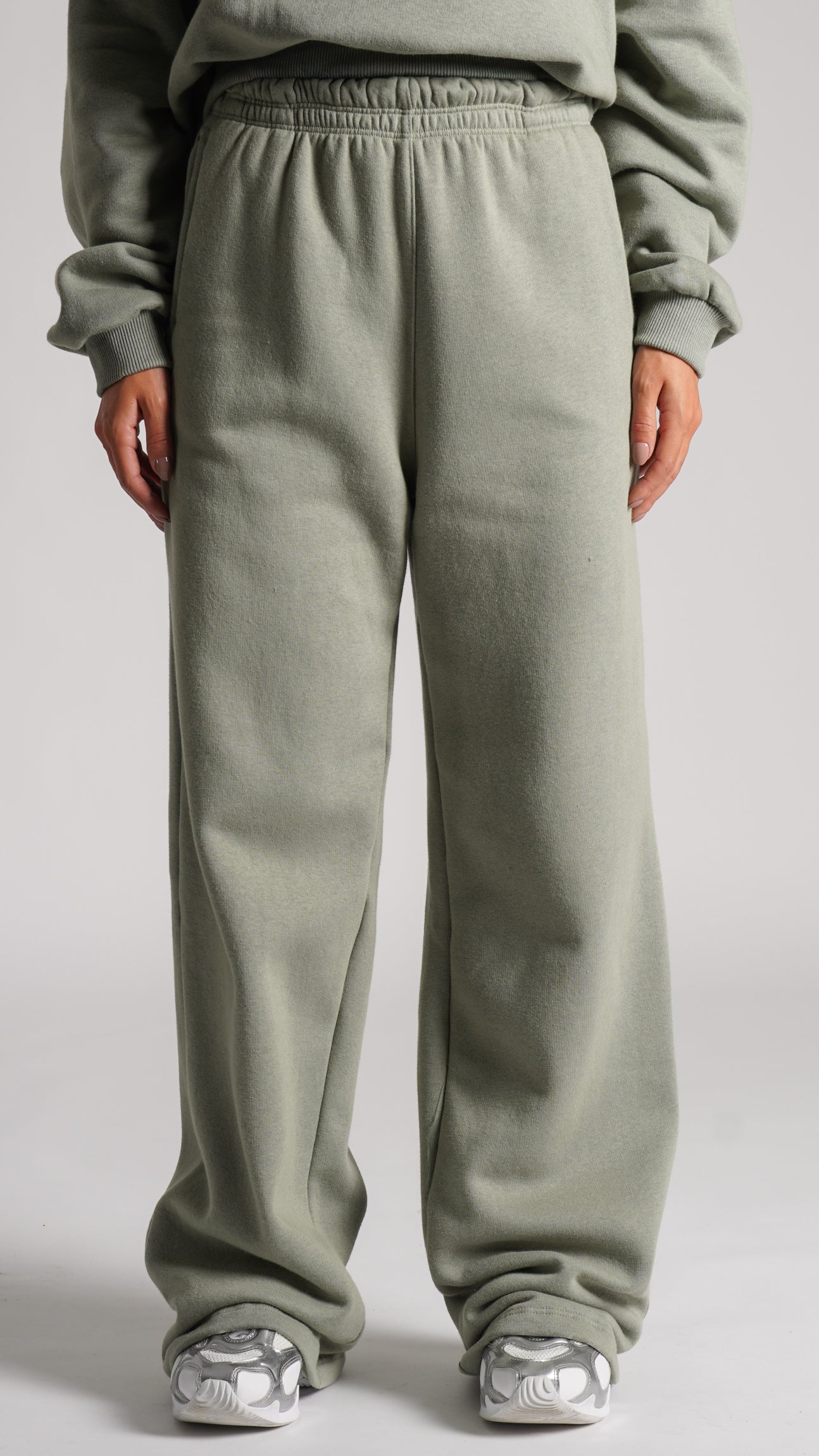 Calça Moletom Reta Premium - Verde