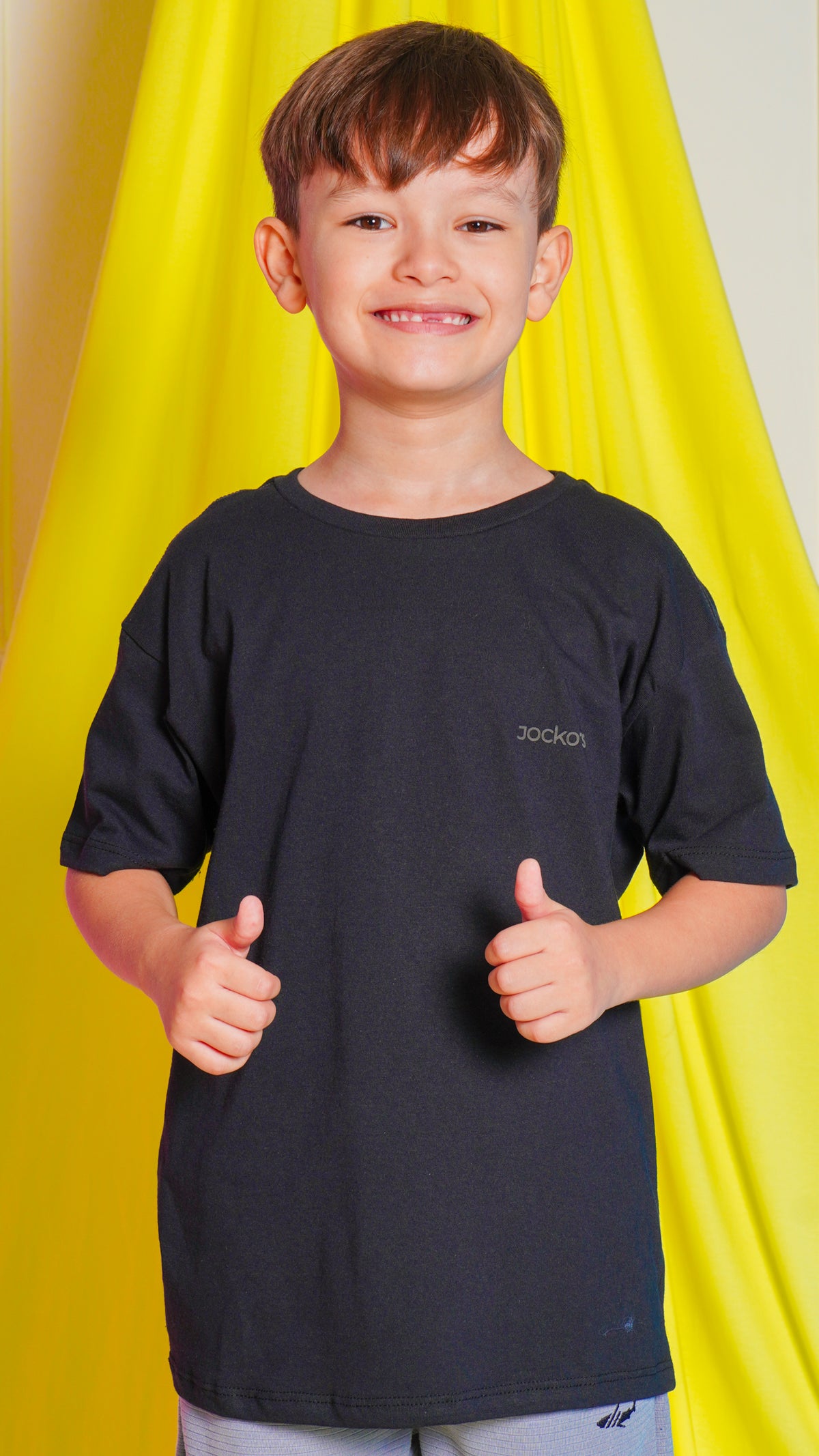 Camiseta Kids Básica - Preta