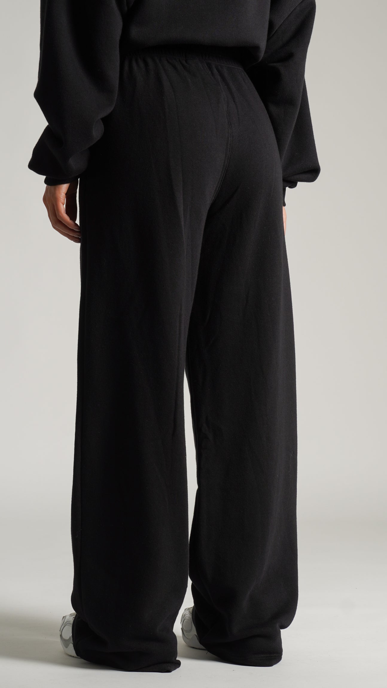 Calça Moletom Reta Premium - Preta