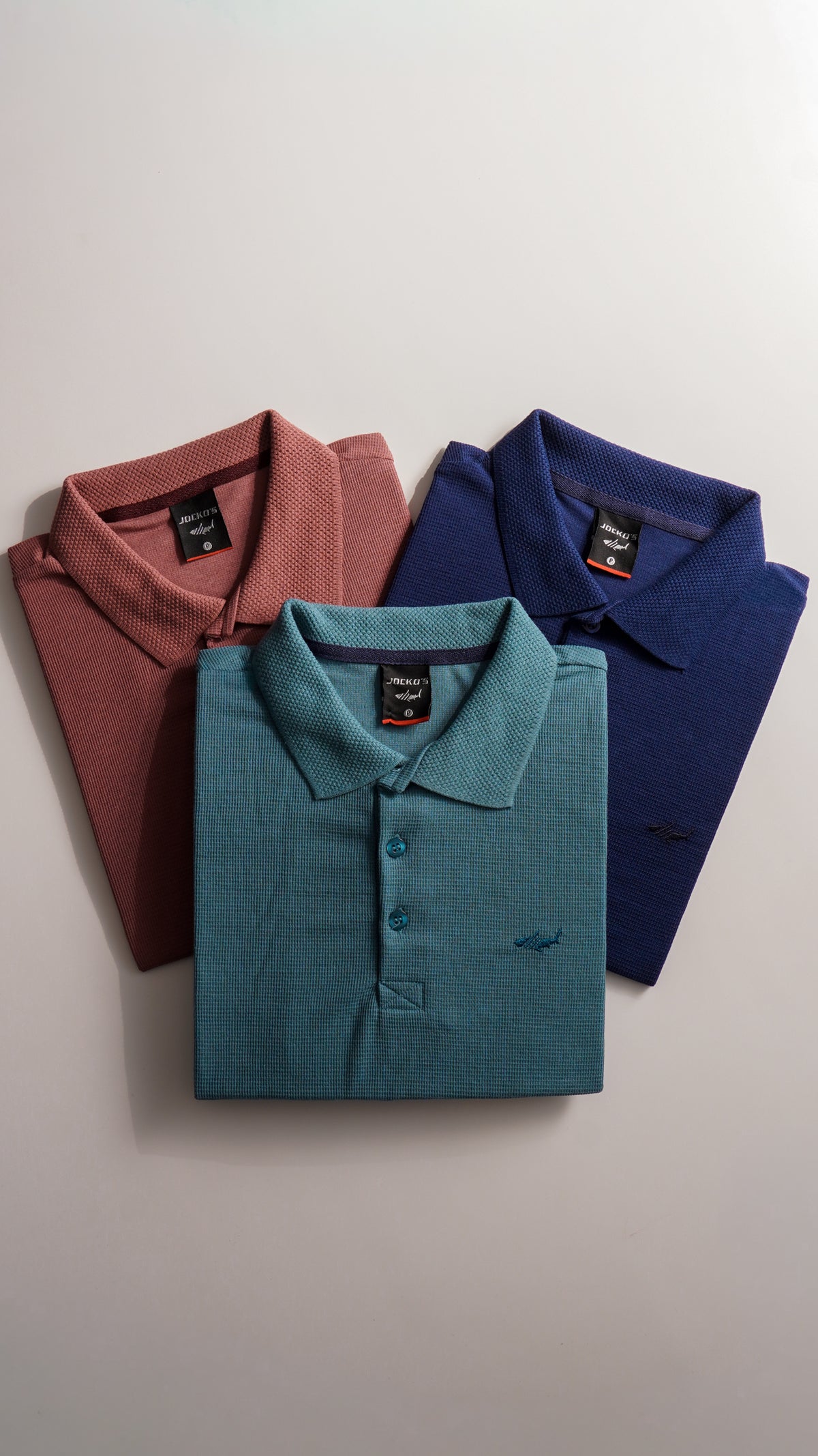 KIT - CUIABÁ | 3 POLOS TRICÔ JACQUARD