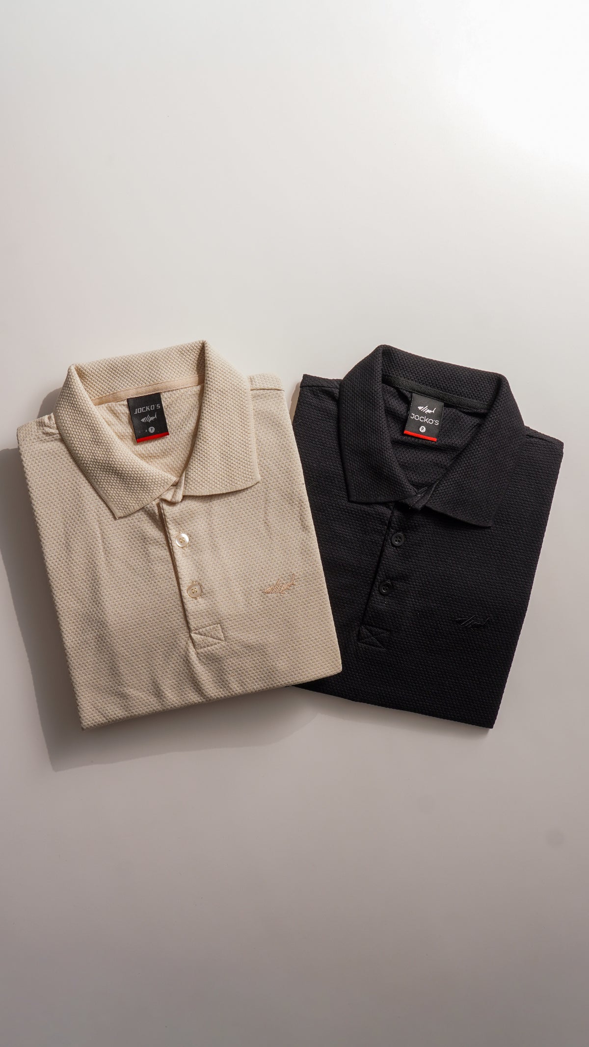 KIT - VITÓRIA | 2 POLOS COLMEIA JACQUARD