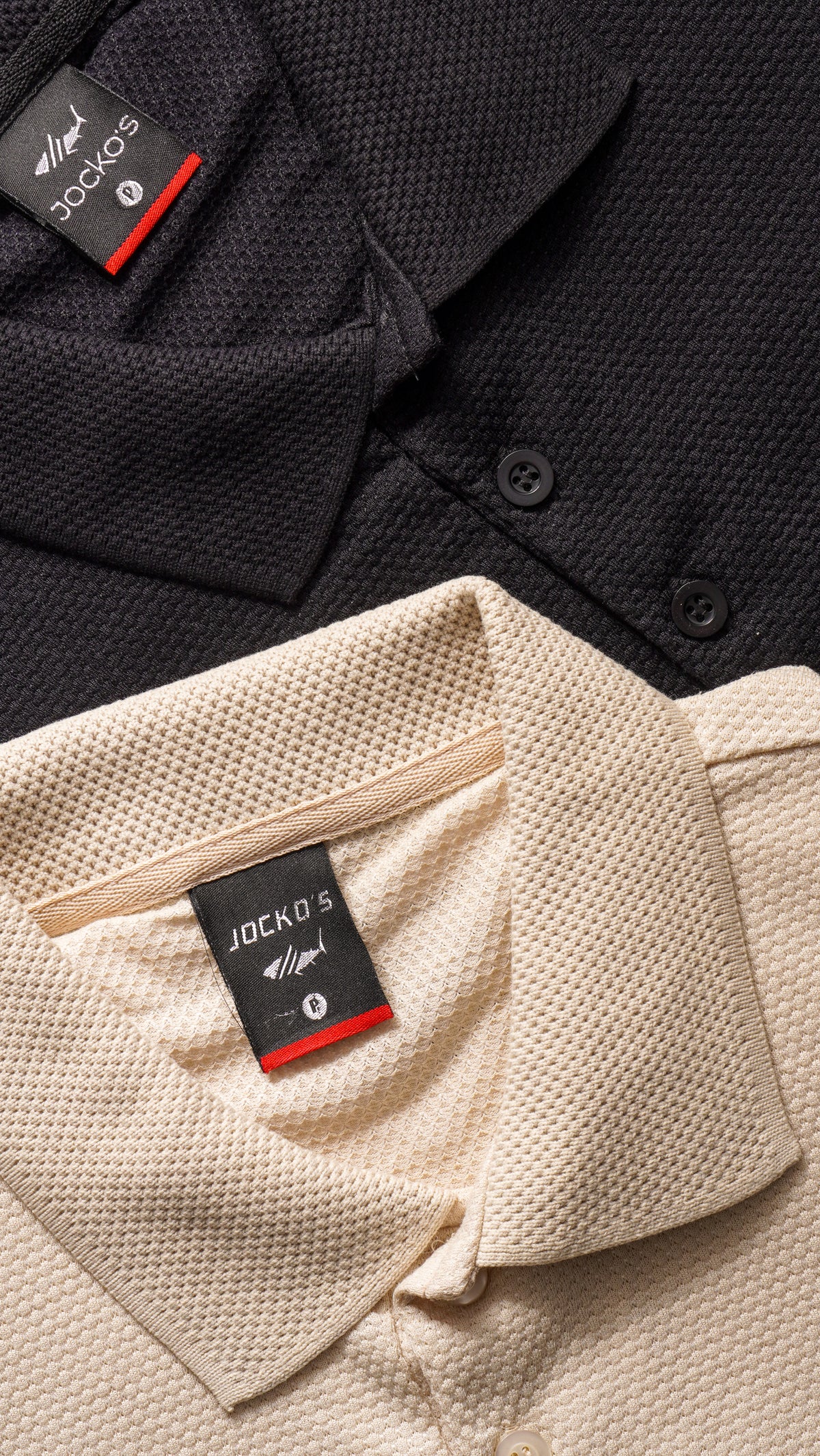 KIT - VITÓRIA | 2 POLOS COLMEIA JACQUARD