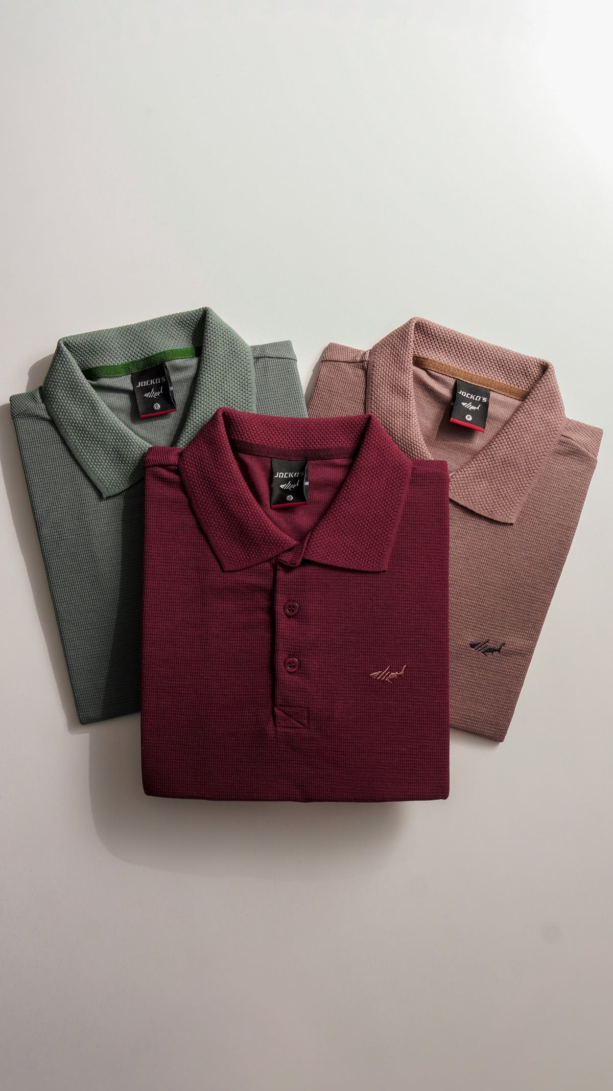 KIT - BELO HORIZONTE | 3 POLOS TRICÔ JACQUARD