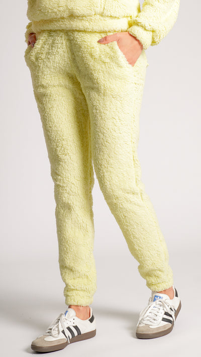 Calça Sherpa - Amarela