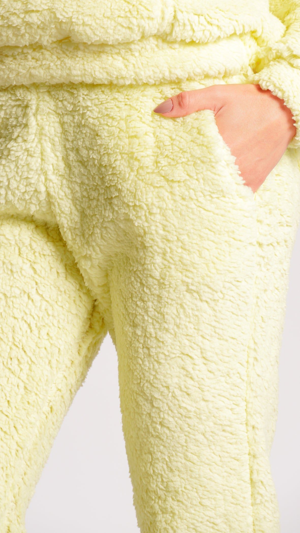 Calça Sherpa - Amarela