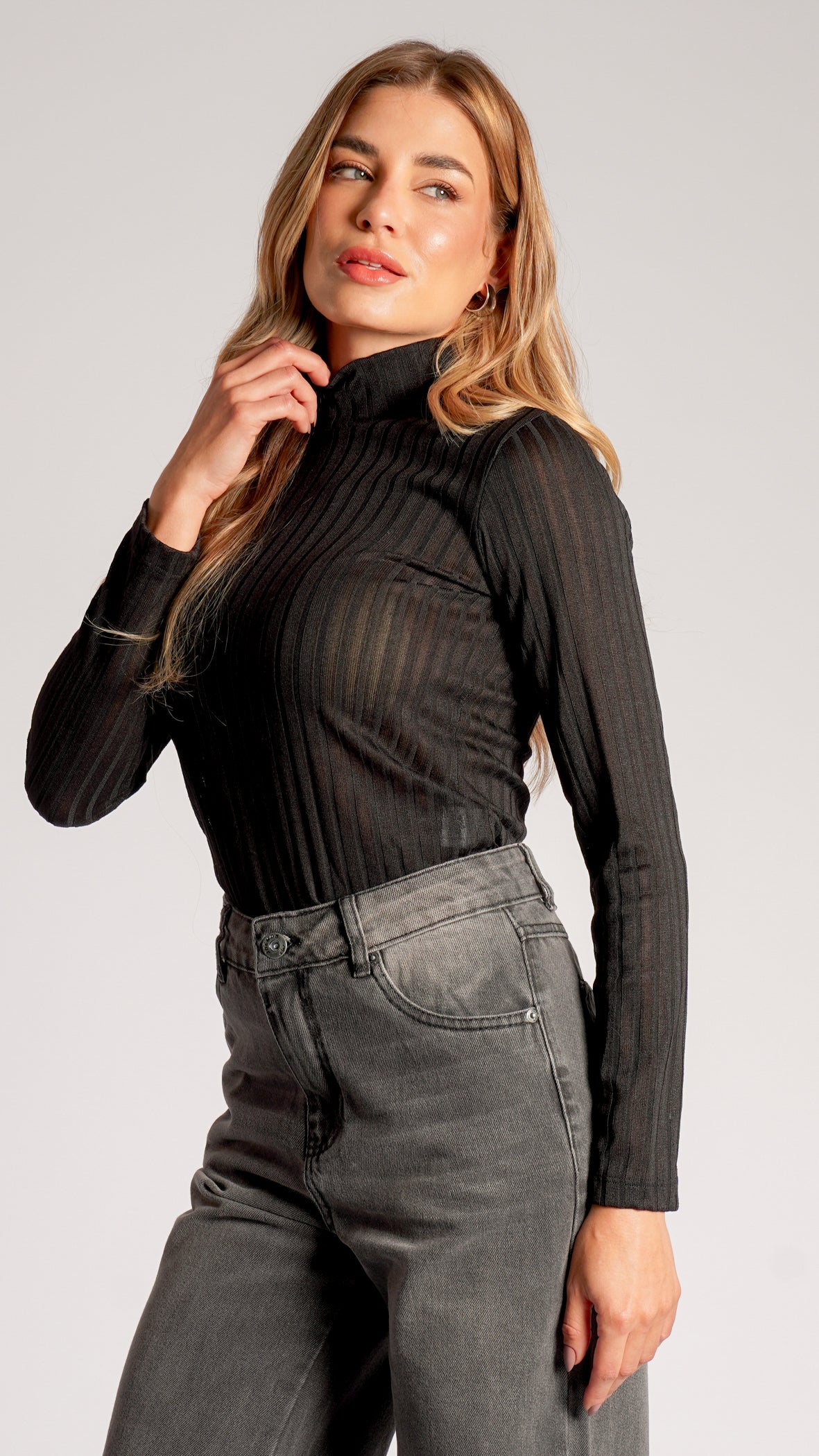 Blusa Cacharrel Tricô - Preta