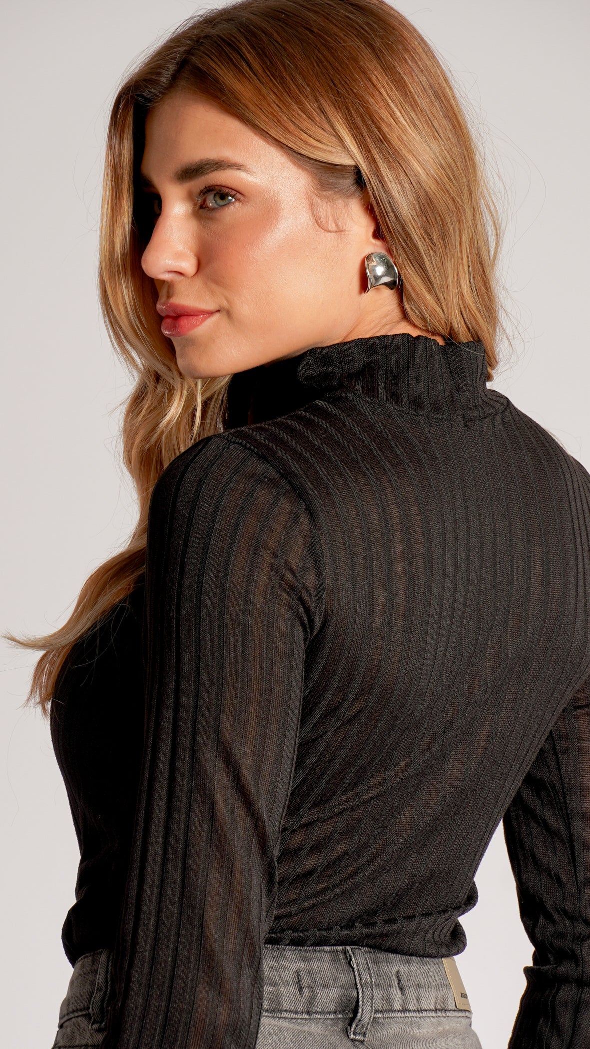 Blusa Cacharrel Tricô - Preta